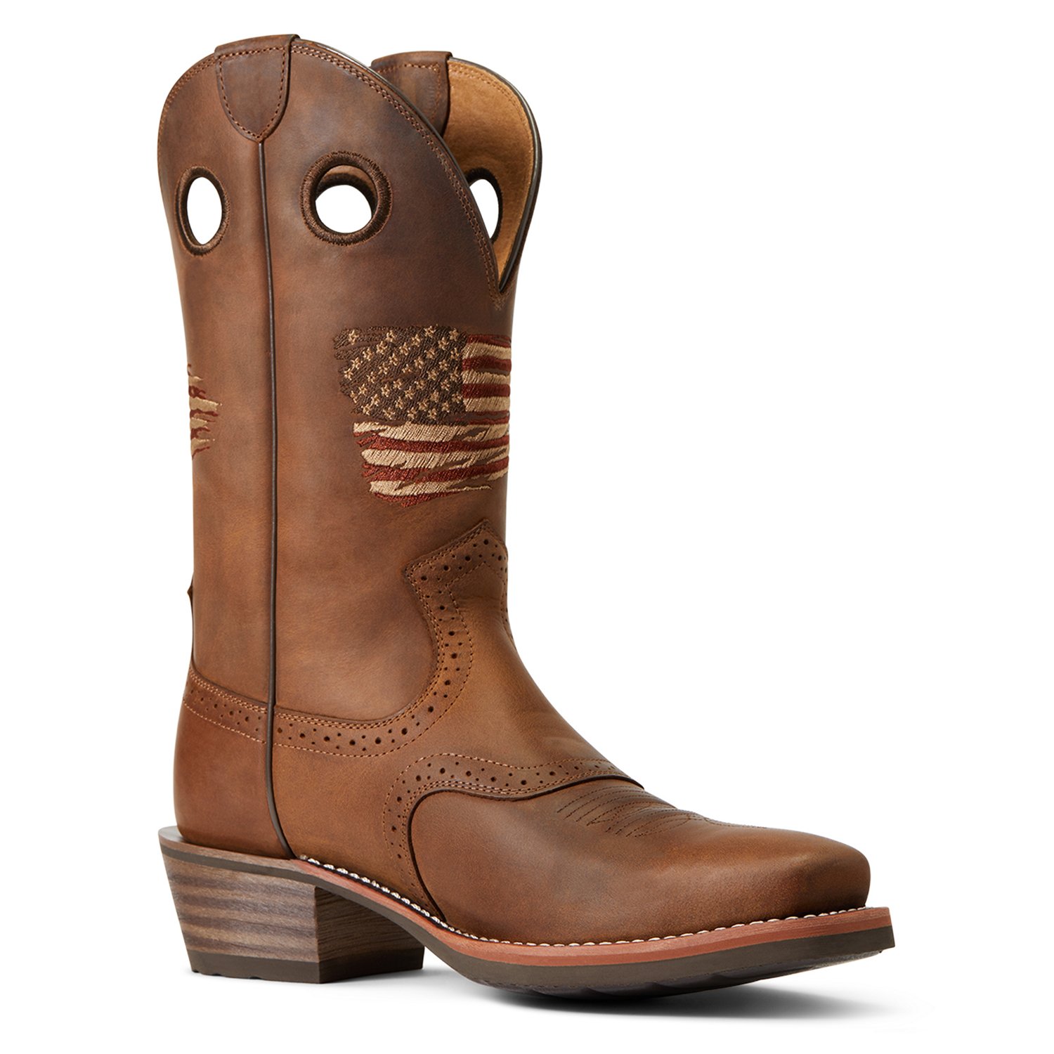 Ariat Men's Roughstock Patriot Western Boots Academy