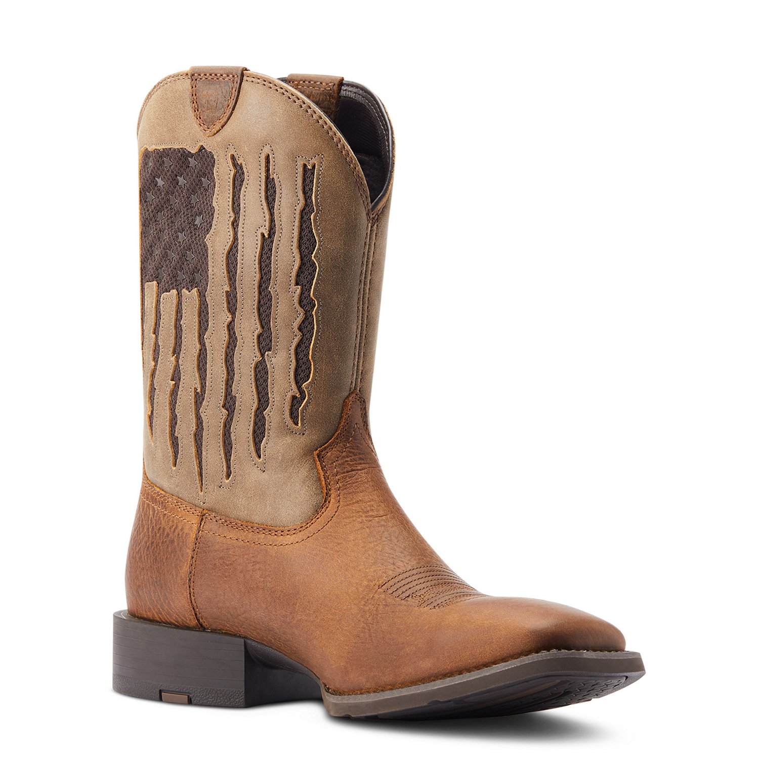 Ariat Men's Sport My Country VentTek Square Toe Western Boot Academy