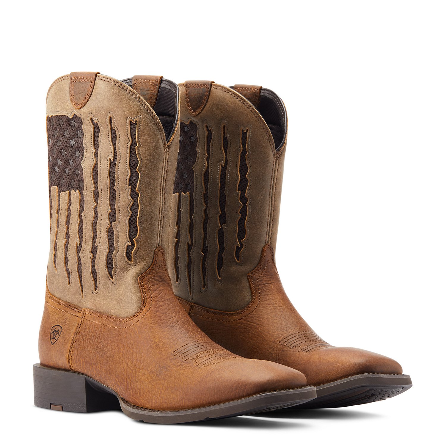 Ariat Men's Sport My Country VentTek Square Toe Western Boot Academy