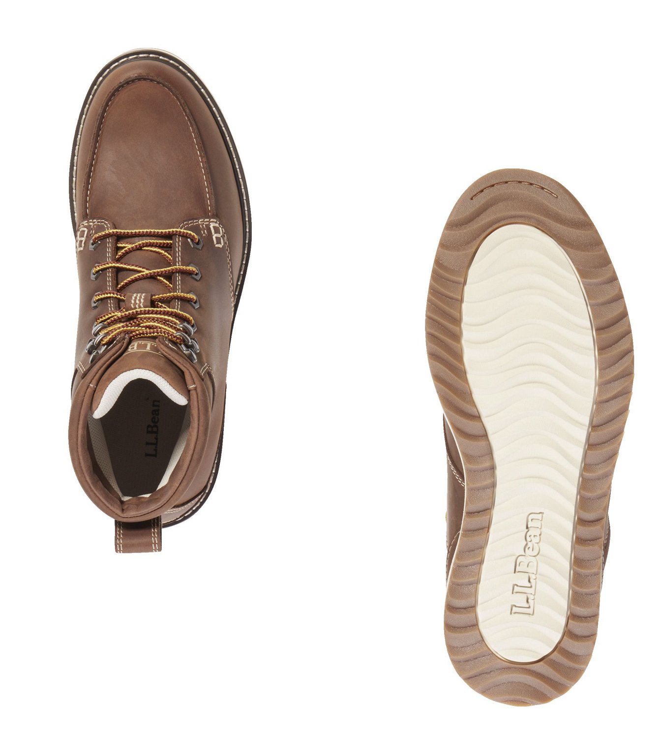 L.L. Bean Men's Stonington MocToe Boots Academy