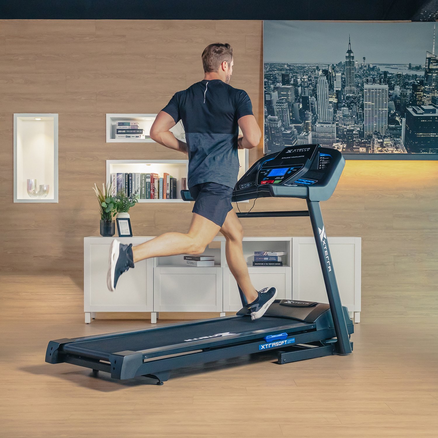 XTERRA TR75 Folding Smart Treadmill | Academy