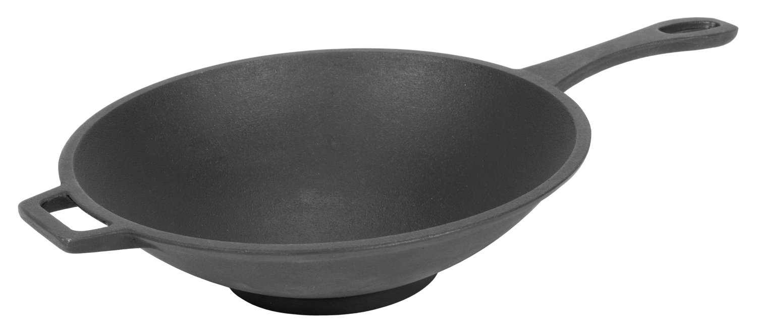 Bayou Classic 12.5 in Cast Iron Wok Academy