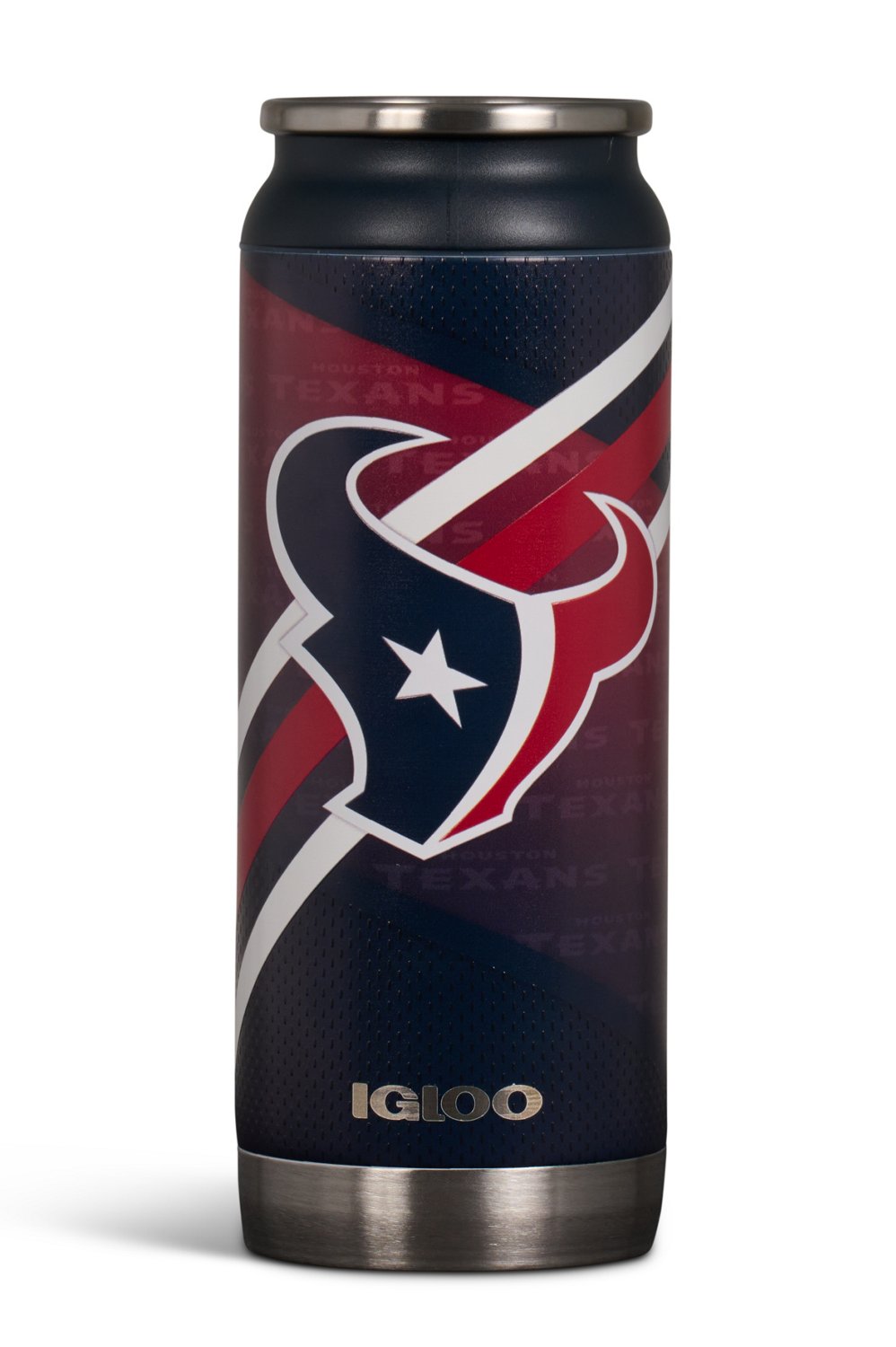 Igloo Houston Texans 16 oz Stainless Steel Can Academy