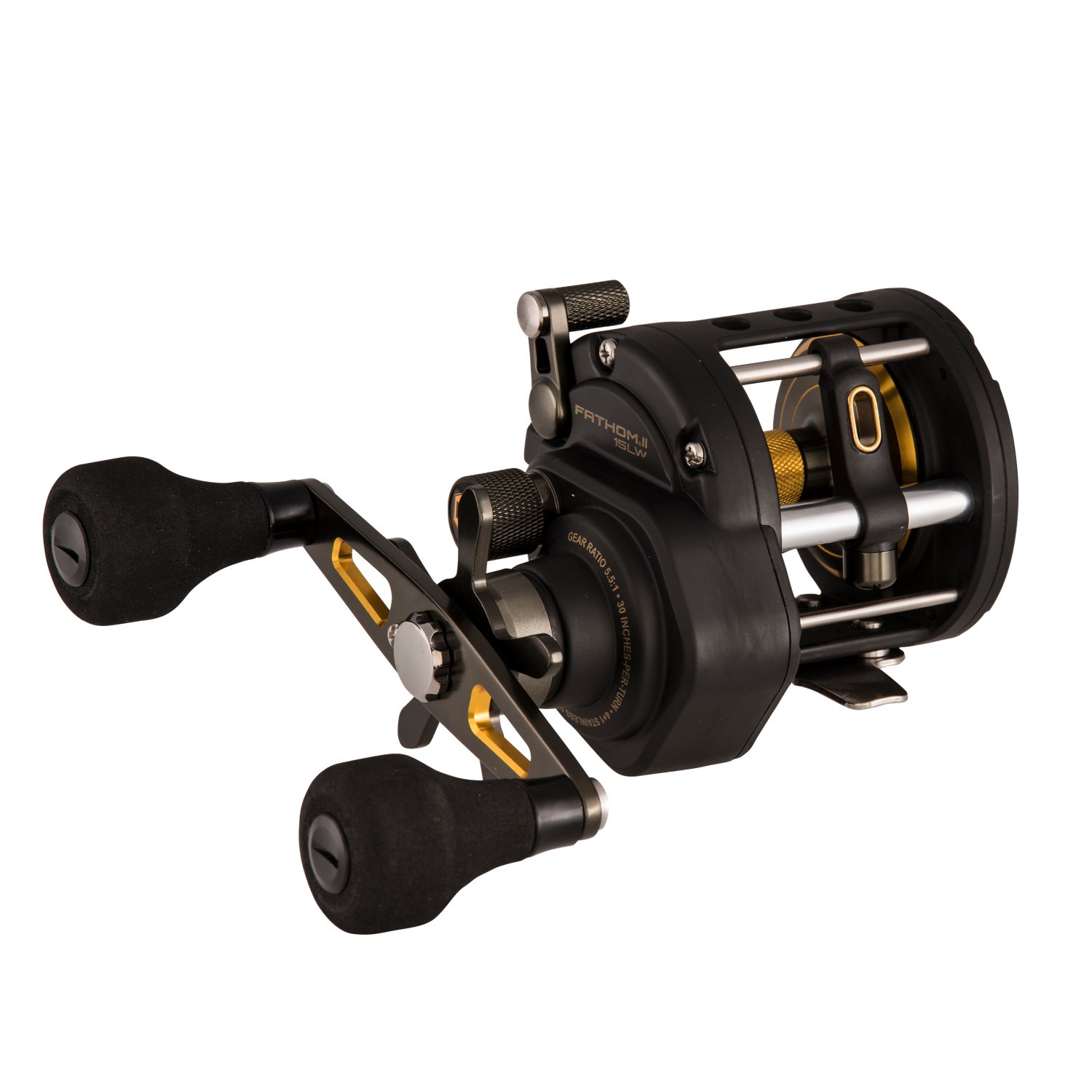 PENN Fathom II Level Wind Reel – Handedness Right Gear Ratio 3.7:1 Reel ...