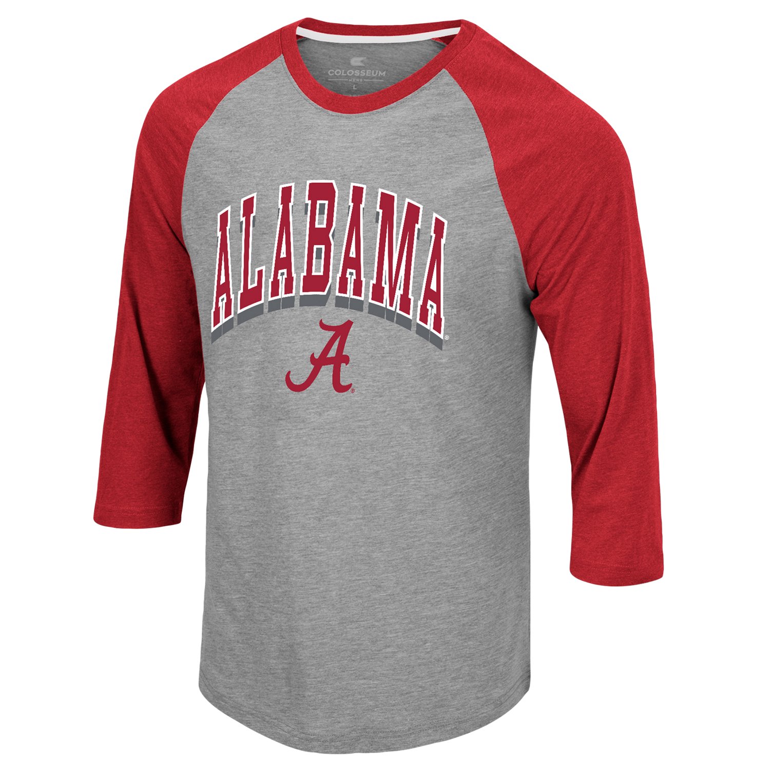 Colosseum Athletics Men's University of Alabama Gambini Raglan T-shirt ...