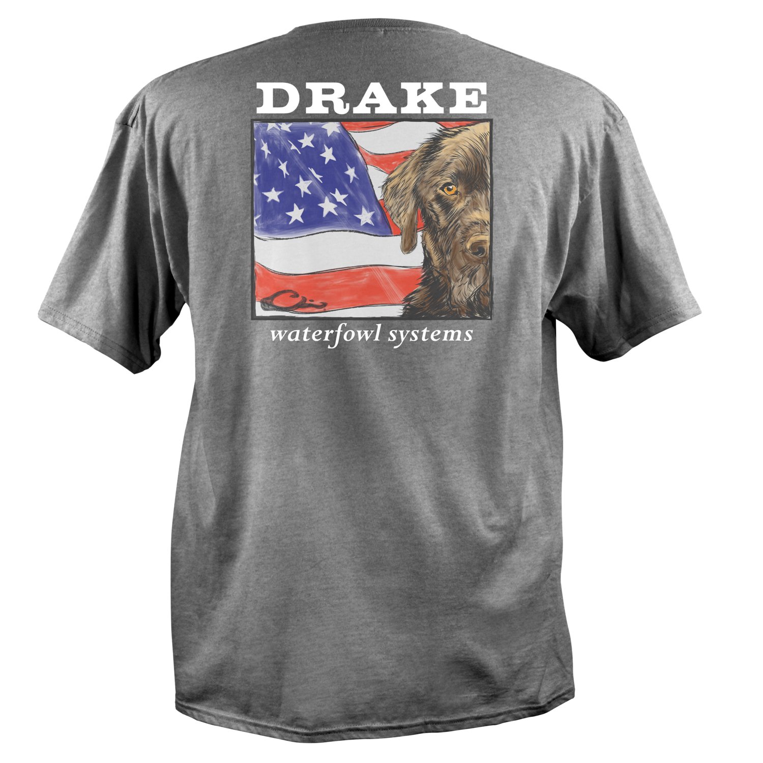 Drake Waterfowl Men's Lab Flag T-shirt | Academy