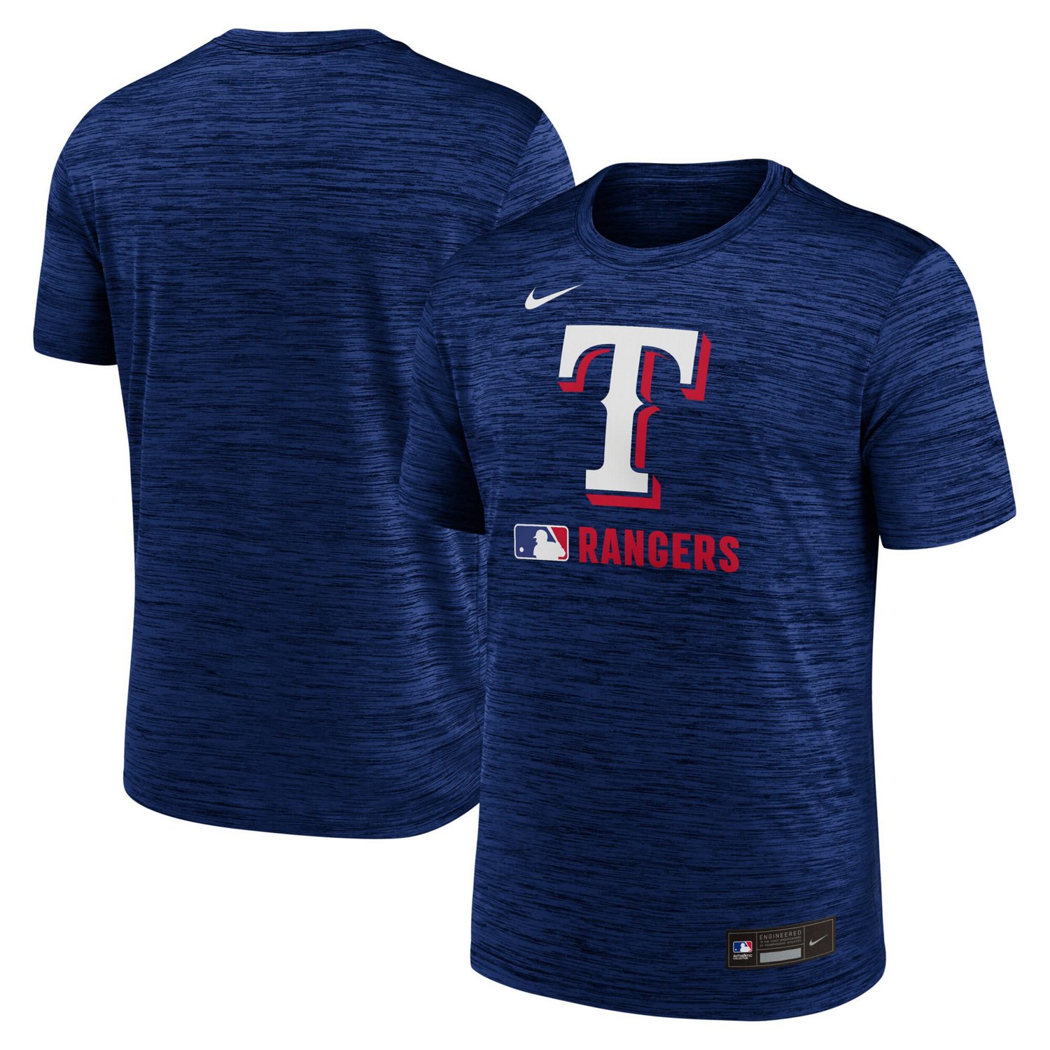 Nike Texas Rangers Authentic Collection Velocity Performance Practice T ...