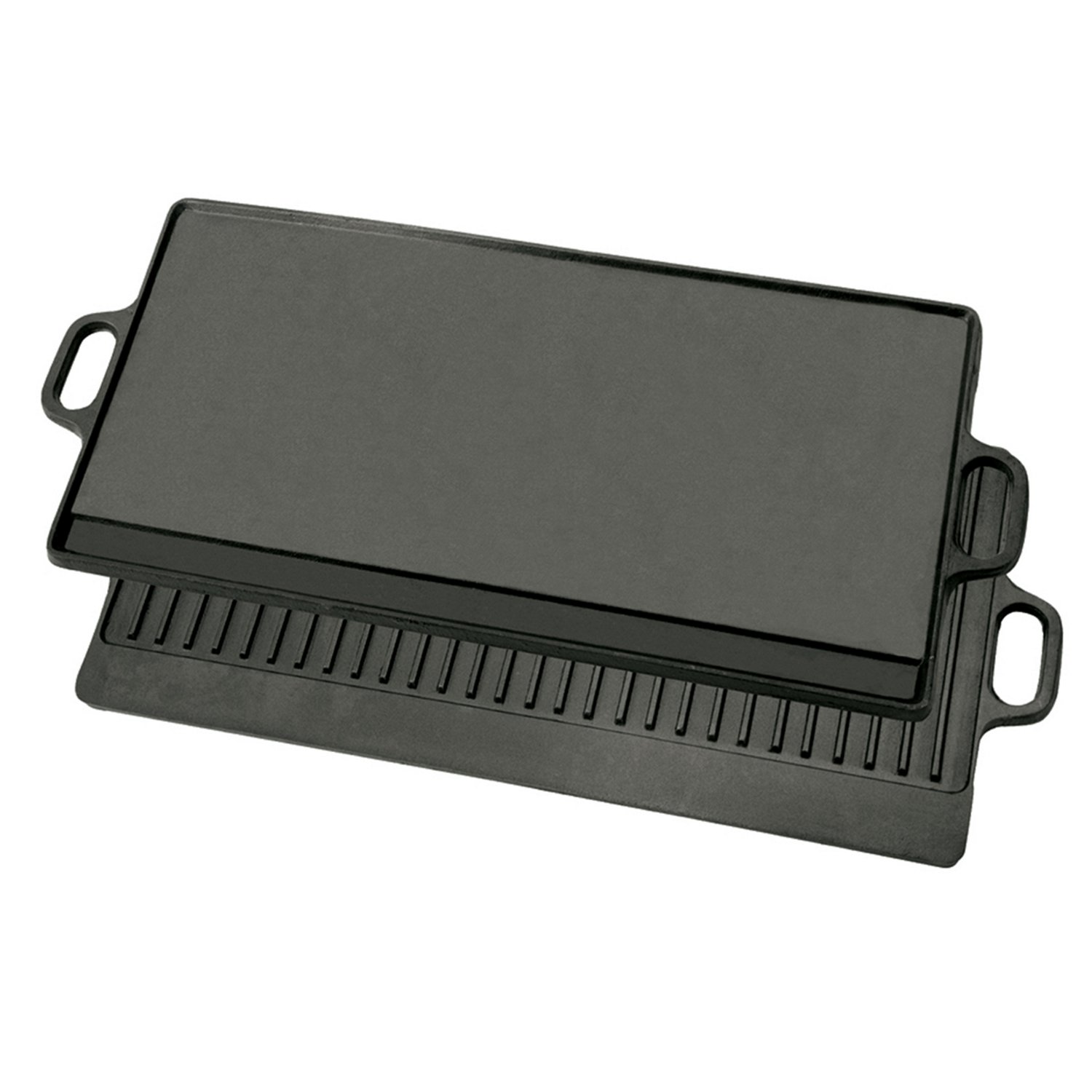 Bayou Classic® 28 in Cast Iron Reversible Rectangular Griddle Academy