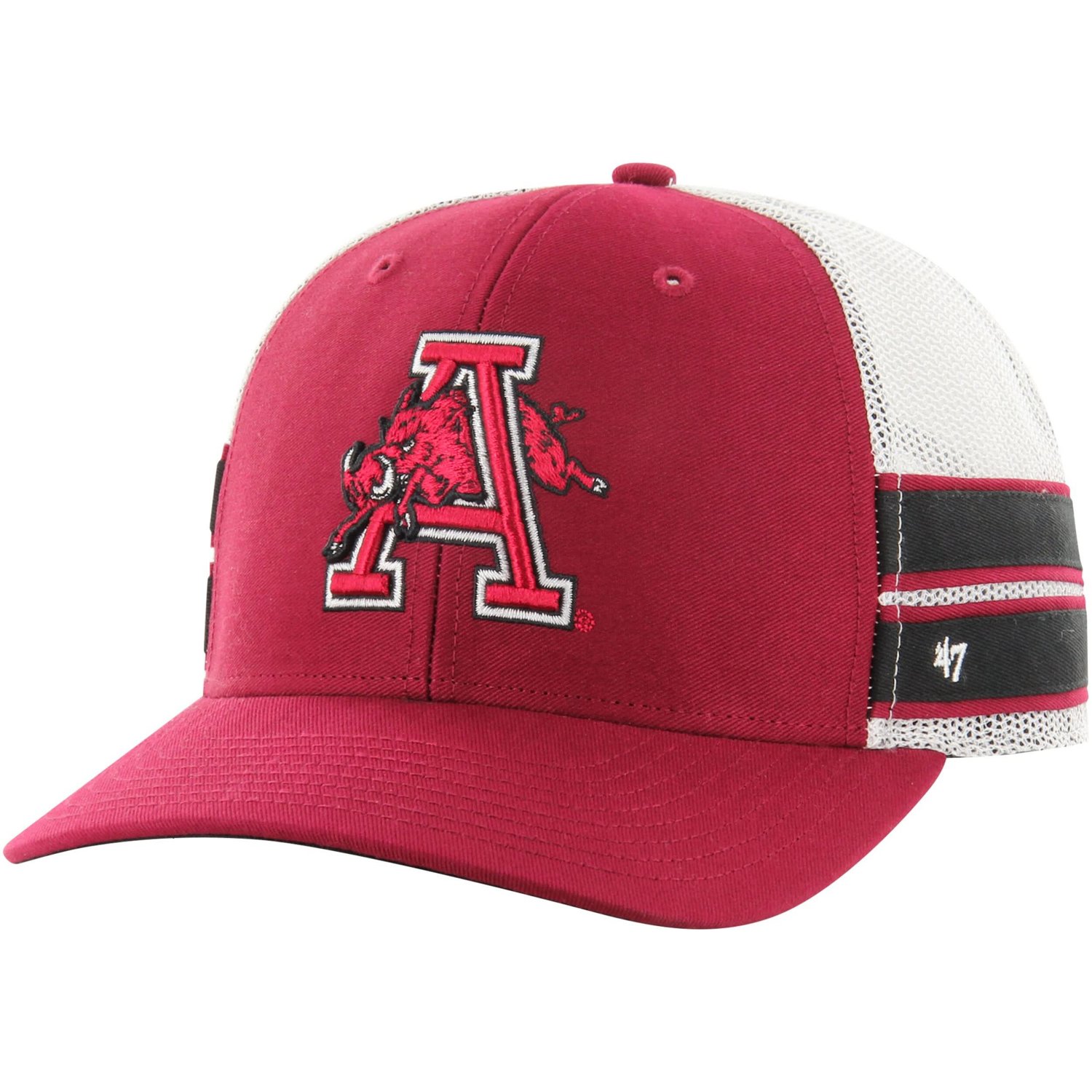 '47 Arkansas Razorbacks Straight Eight Adjustable Trucker Hat | Academy