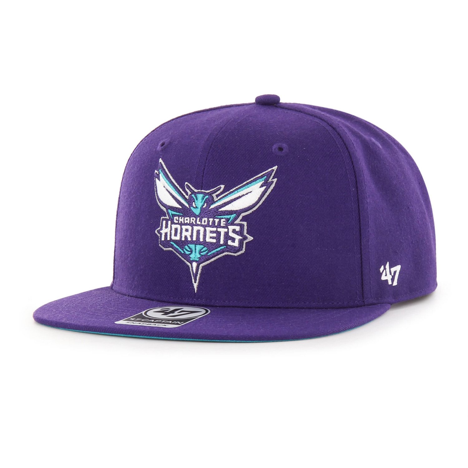 '47 Charlotte Hornets Sure Shot Captain Snapback Hat | Academy