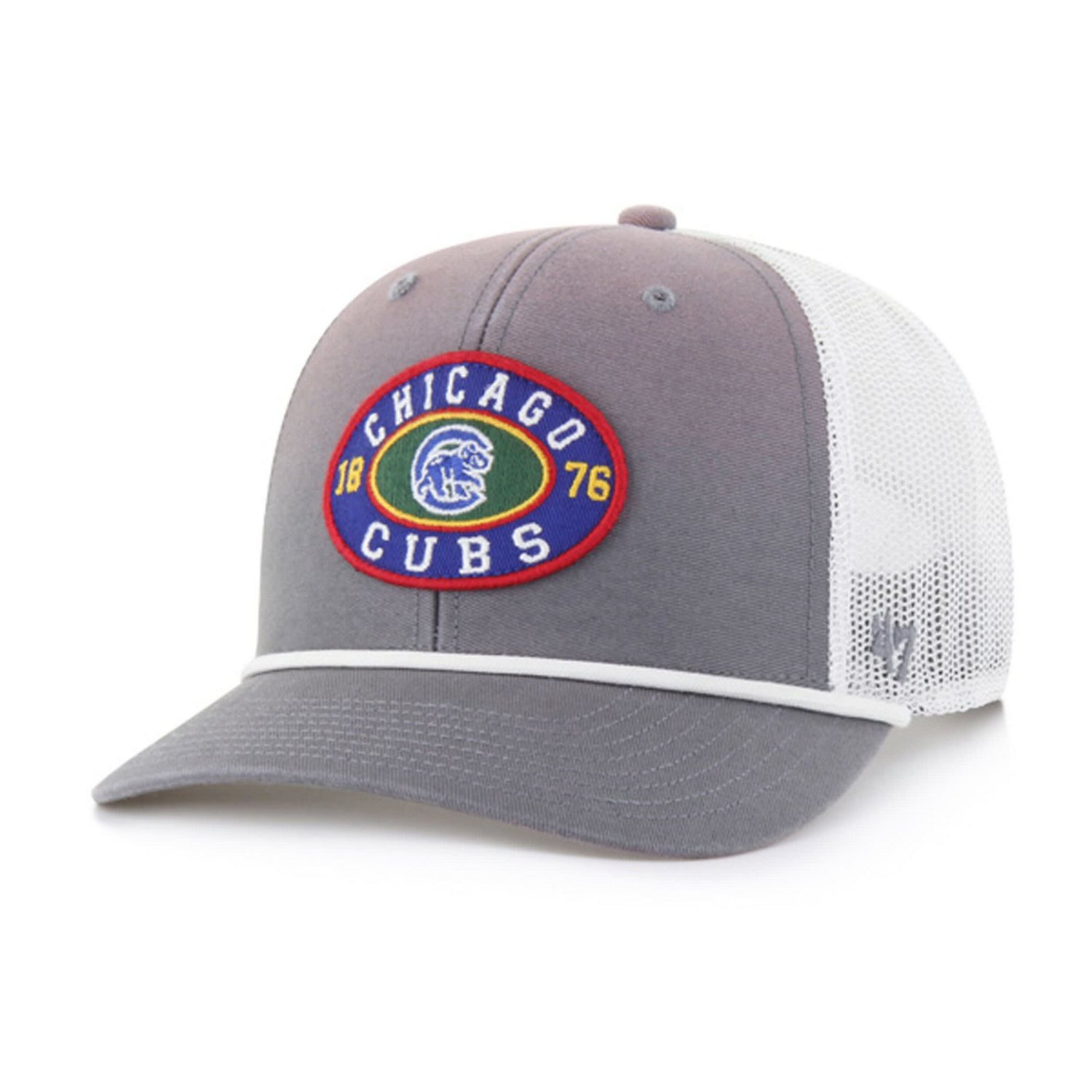 '47 Chicago Cubs Tide Sweep Rope Trucker Adjustable Hat | Academy