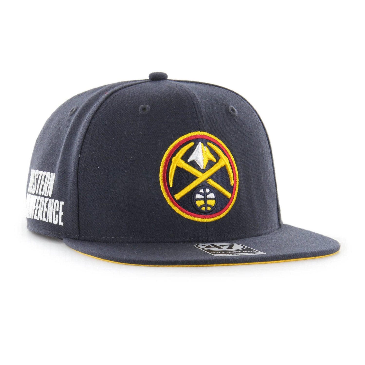 '47 Denver Nuggets Sure Shot Captain Snapback Hat | Academy