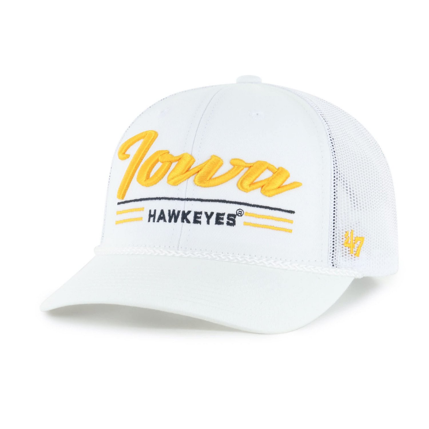 '47 Iowa Hawkeyes Garner Rope Trucker Adjustable Hat | Academy