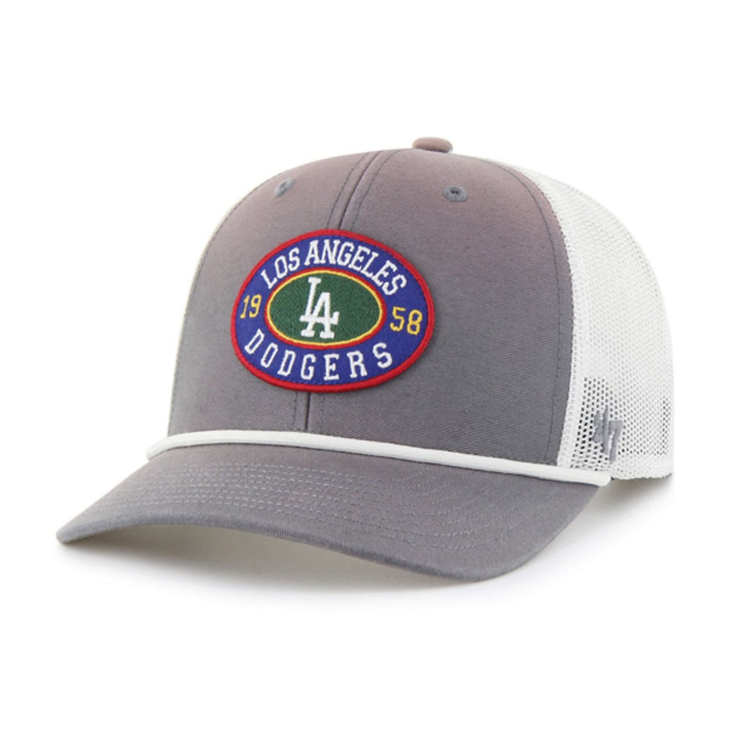 '47 Los Angeles Dodgers Tide Sweep Rope Trucker Adjustable Hat | Academy