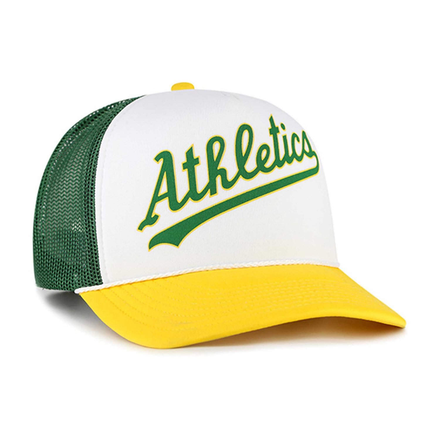 '47 Oakland Athletics Foam Front Script Trucker Snapback Hat | Academy