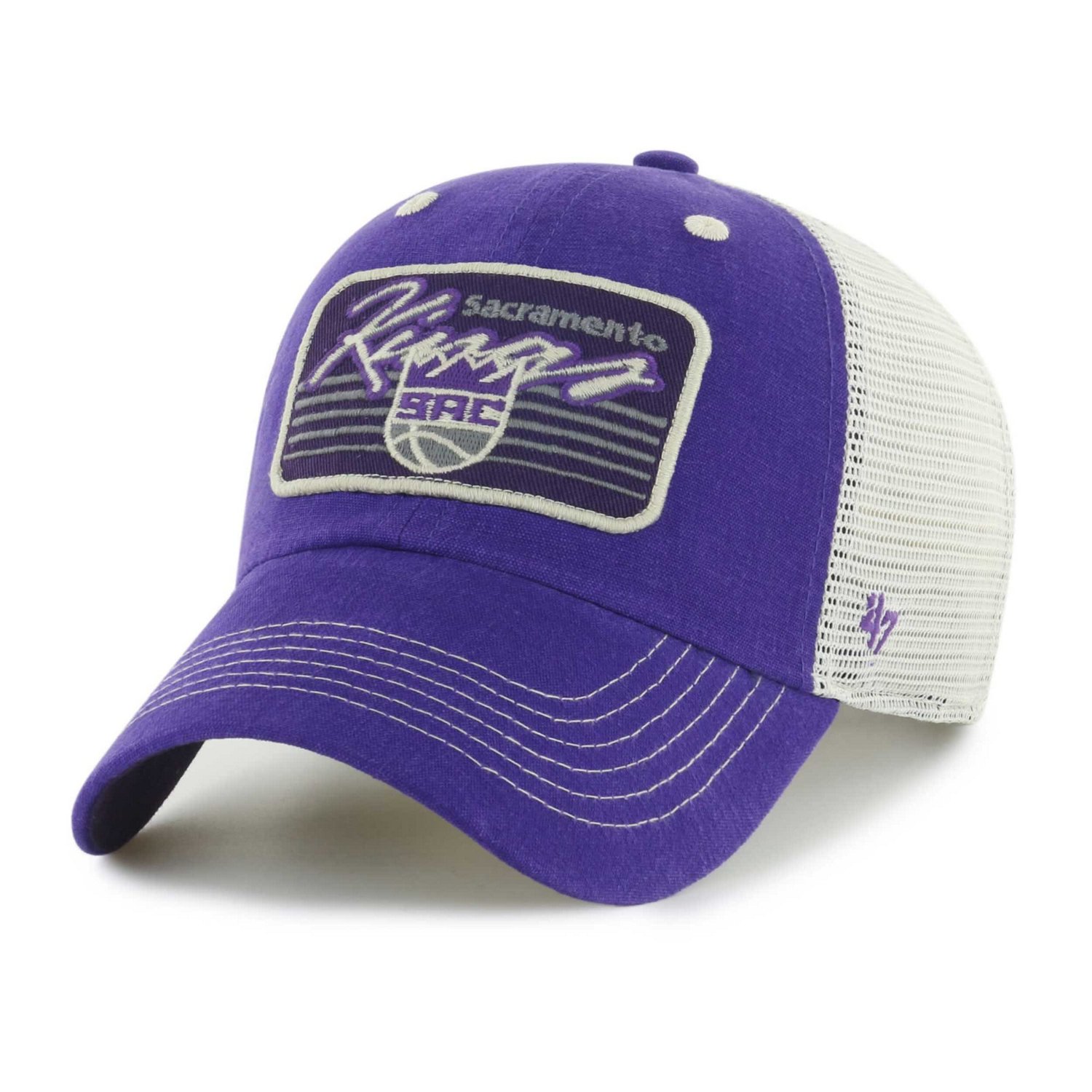 '47 Sacramento Kings Five Point Patch Clean Up Adjustable Hat | Academy