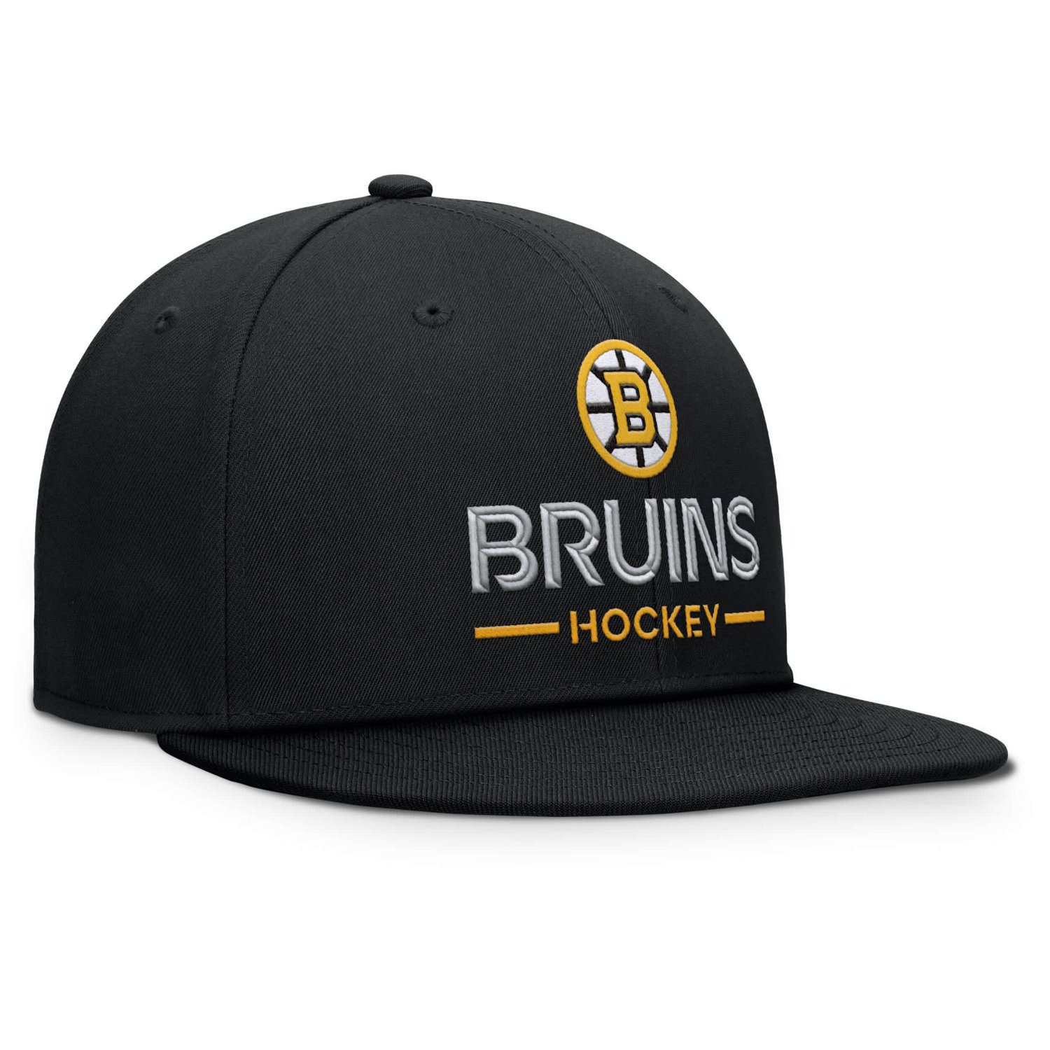 Fanatics Boston Bruins Authentic Pro Rink Lockup Snapback Hat | Academy