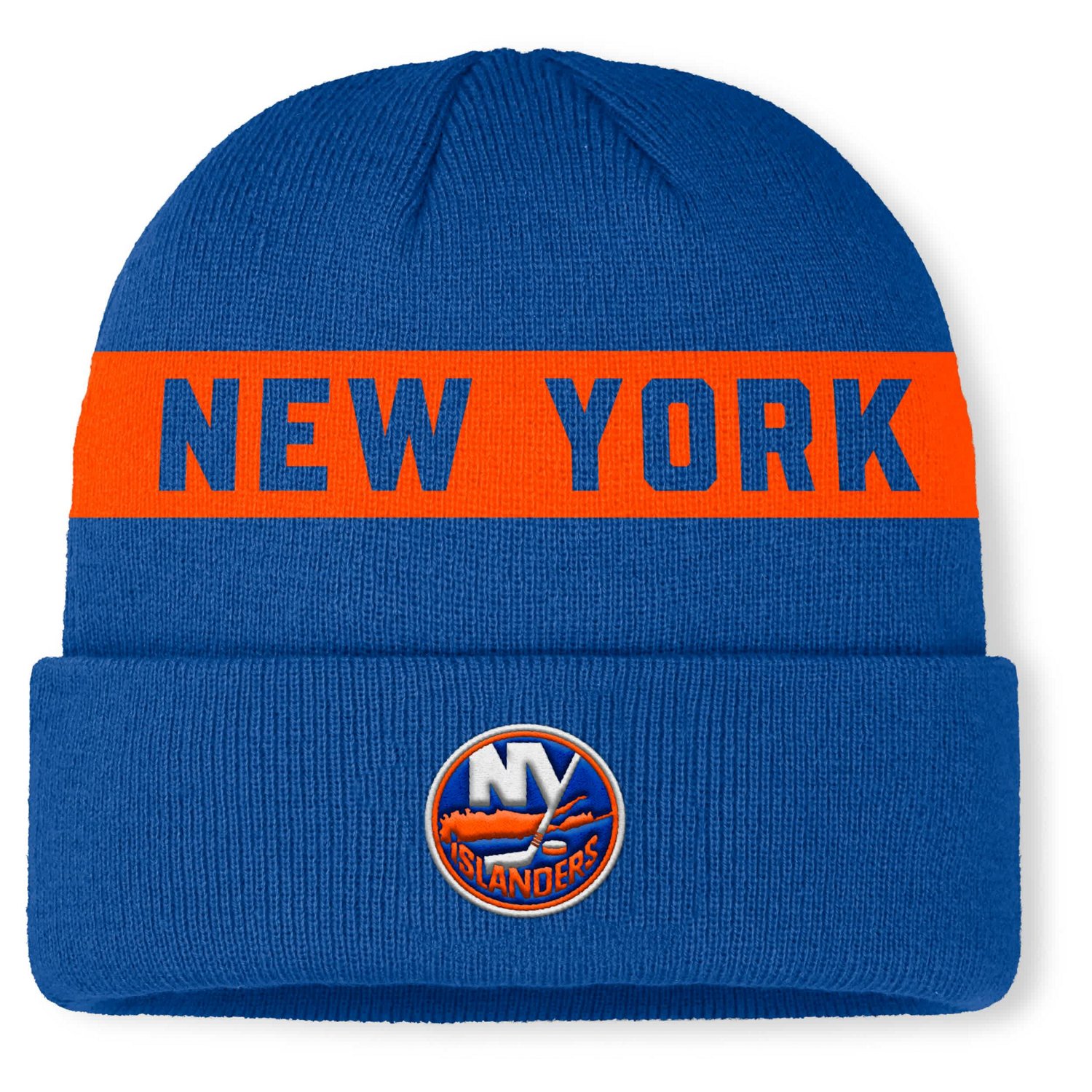 Fanatics New York Islanders Authentic Pro Rink Cuffed Knit Hat | Academy