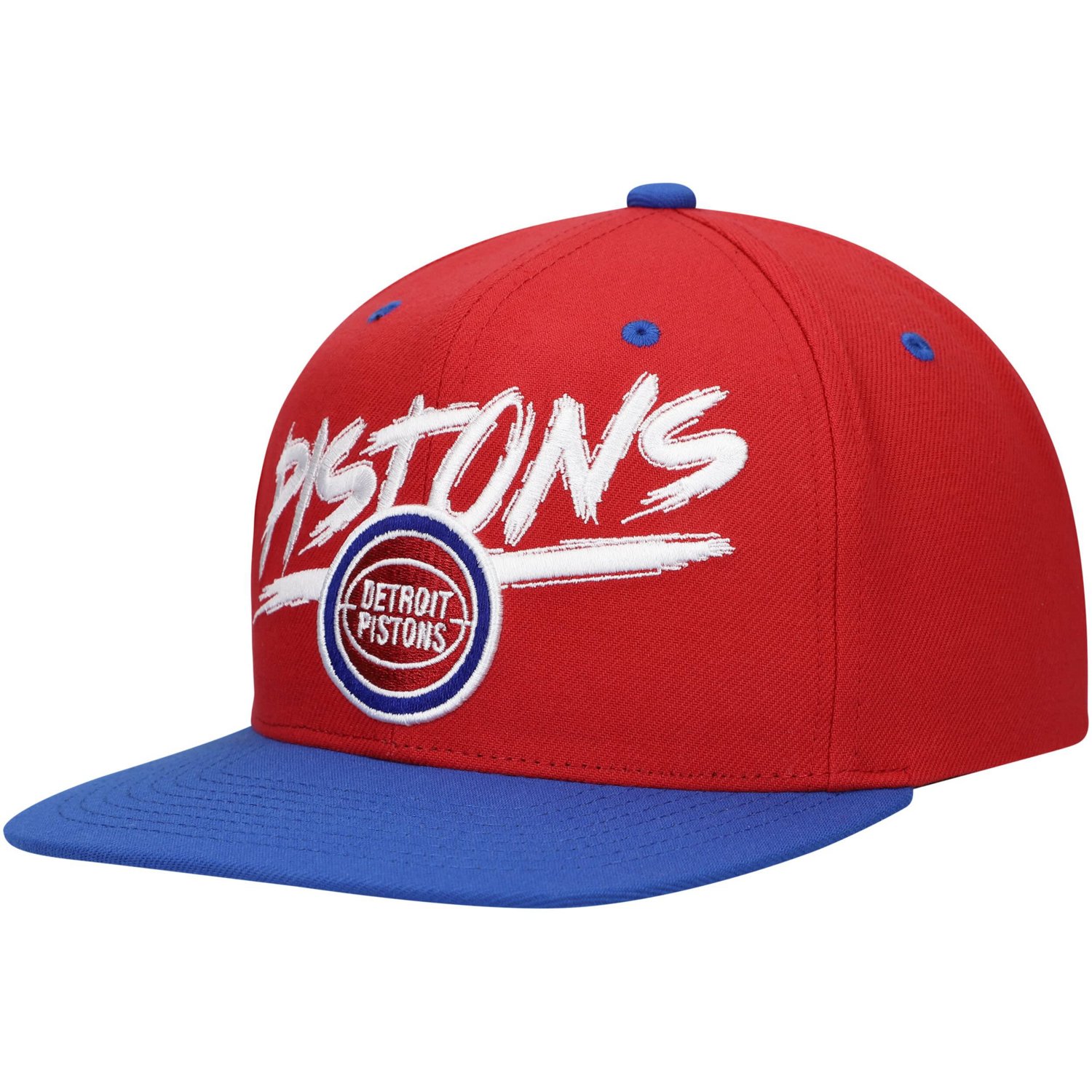 Mitchell Ness /Blue Detroit Pistons Hardwood Classics Soul Transcript ...