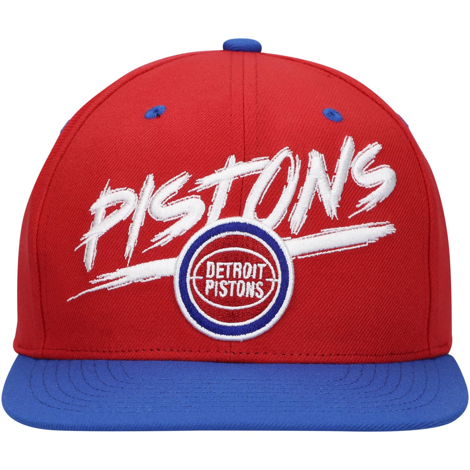 Mitchell Ness /Blue Detroit Pistons Hardwood Classics Soul Transcript ...