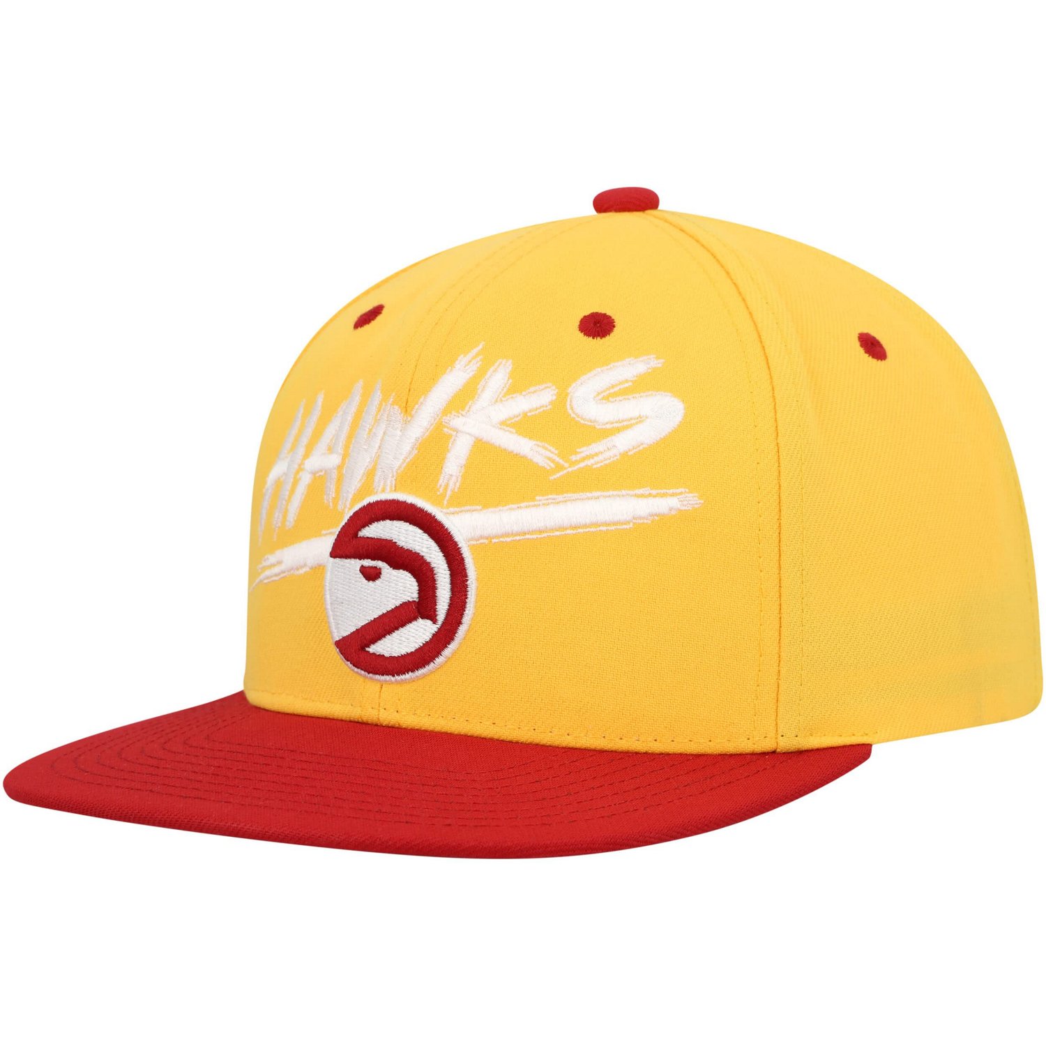 Mitchell Ness /Red Atlanta Hawks Hardwood Classics Soul Transcript ...