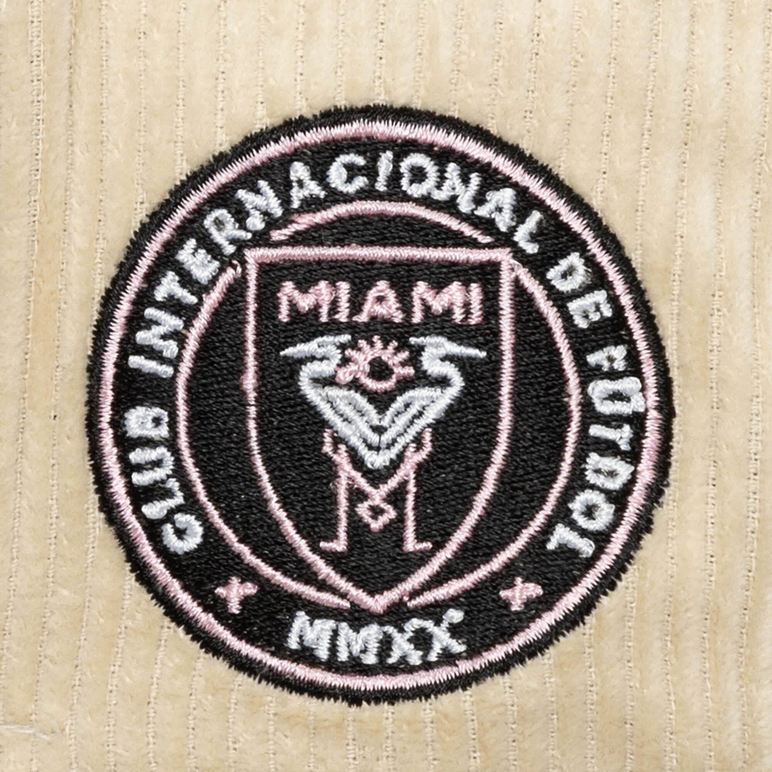 Mitchell Ness Inter Miami CF Corduroy Off Pro Crown Adjustable Hat ...