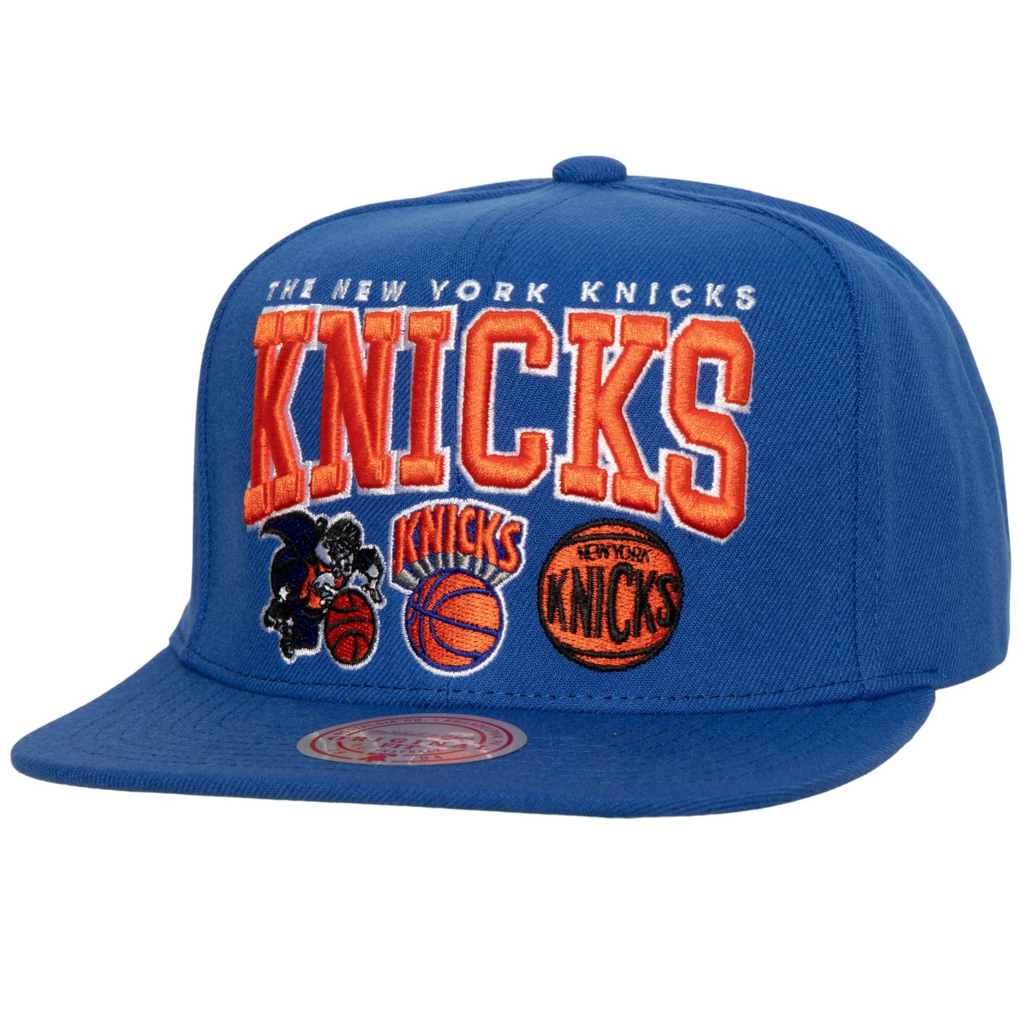 Mitchell Ness New York Knicks Champ Stack Snapback Hat | Academy