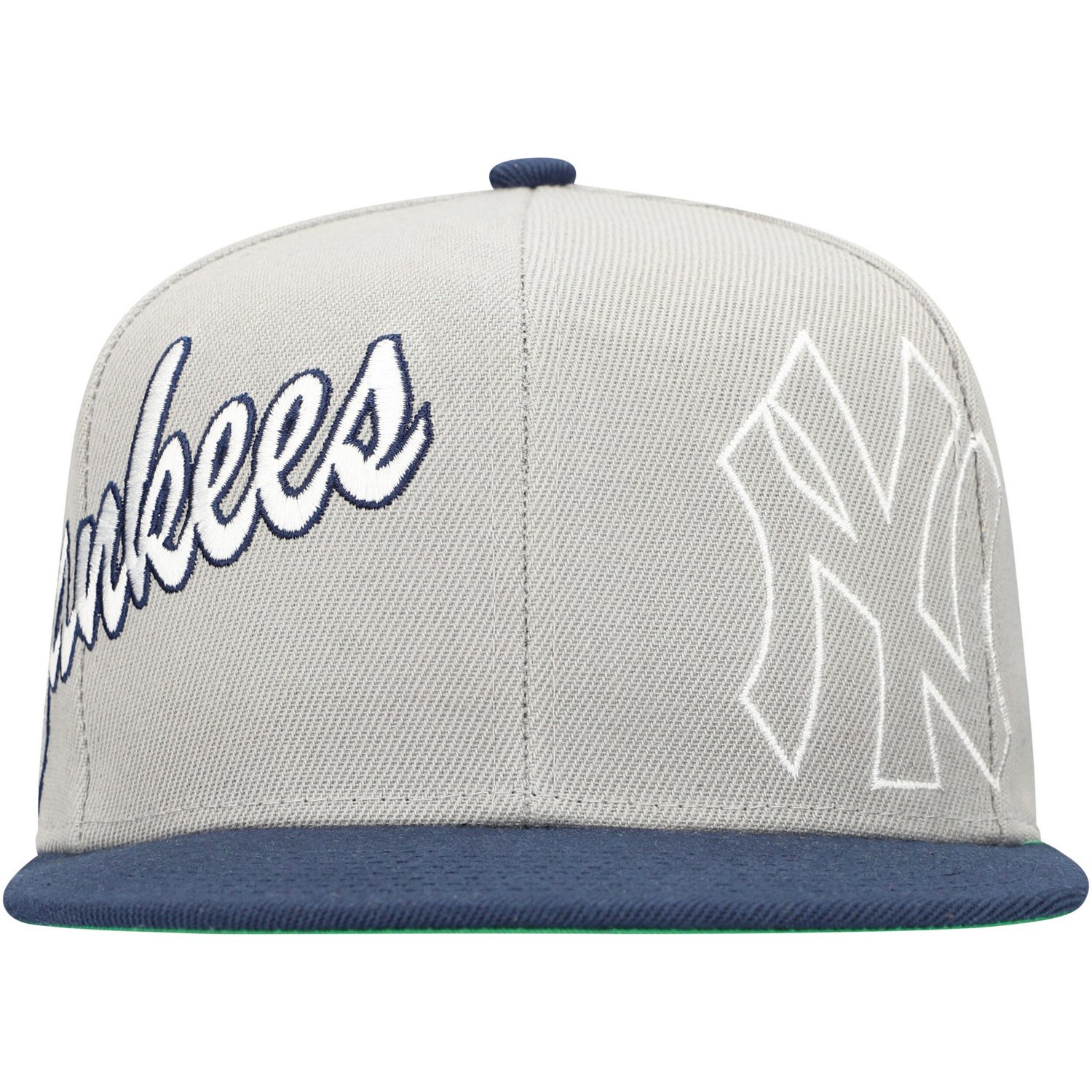 Mitchell Ness New York Yankees Knock Out Panel Snapback Hat | Academy