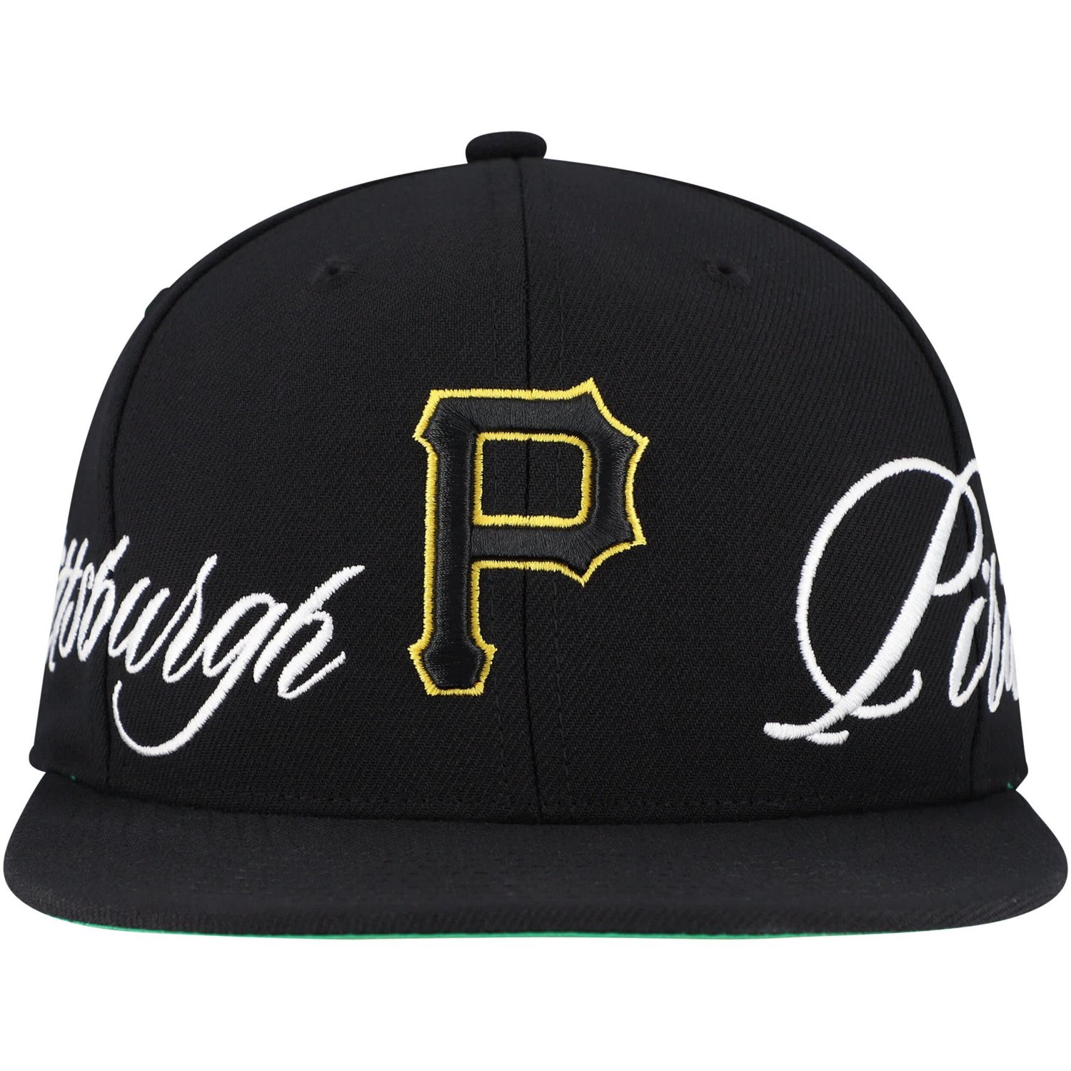 Mitchell Ness Pittsburgh Pirates Just Don x MLB Lux Script Snapback Hat ...