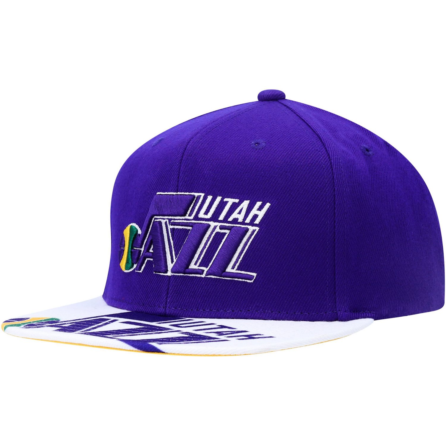 Mitchell Ness Utah Jazz Hardwood Classics Swingman Pop Snapback Hat ...