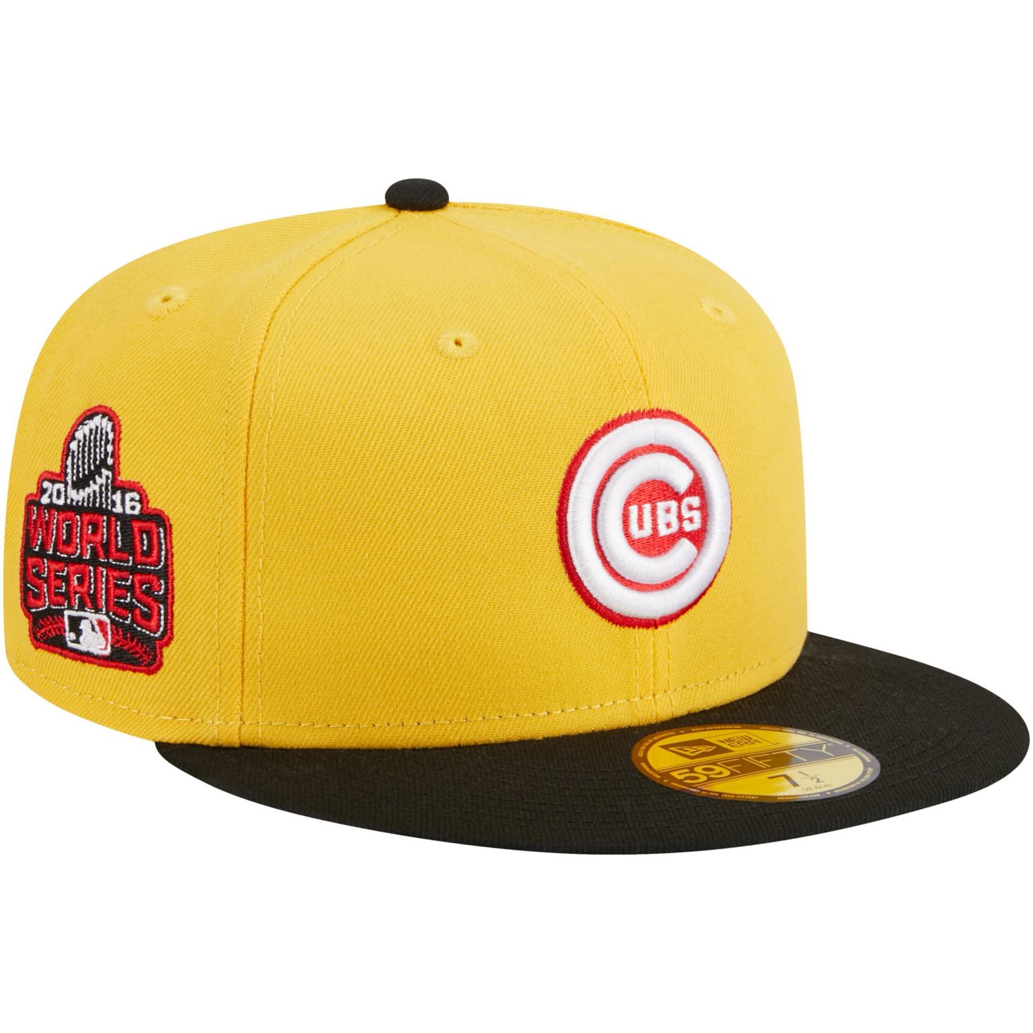 New Era /Black Chicago Cubs Grilled 59FIFTY Fitted Hat Academy