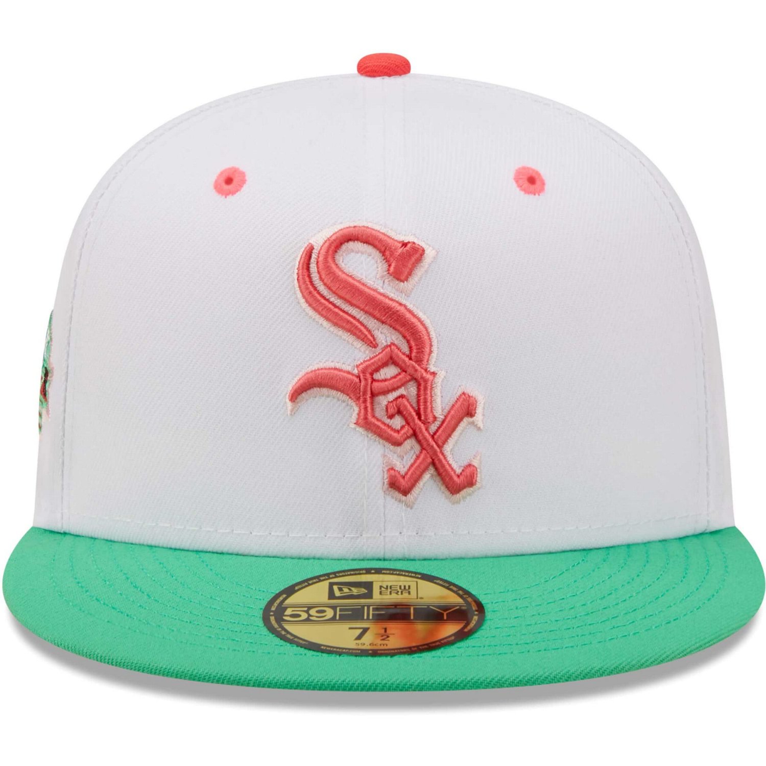 New Era /Green Chicago Sox Inaugural Season At Comiskey Park Watermelon ...