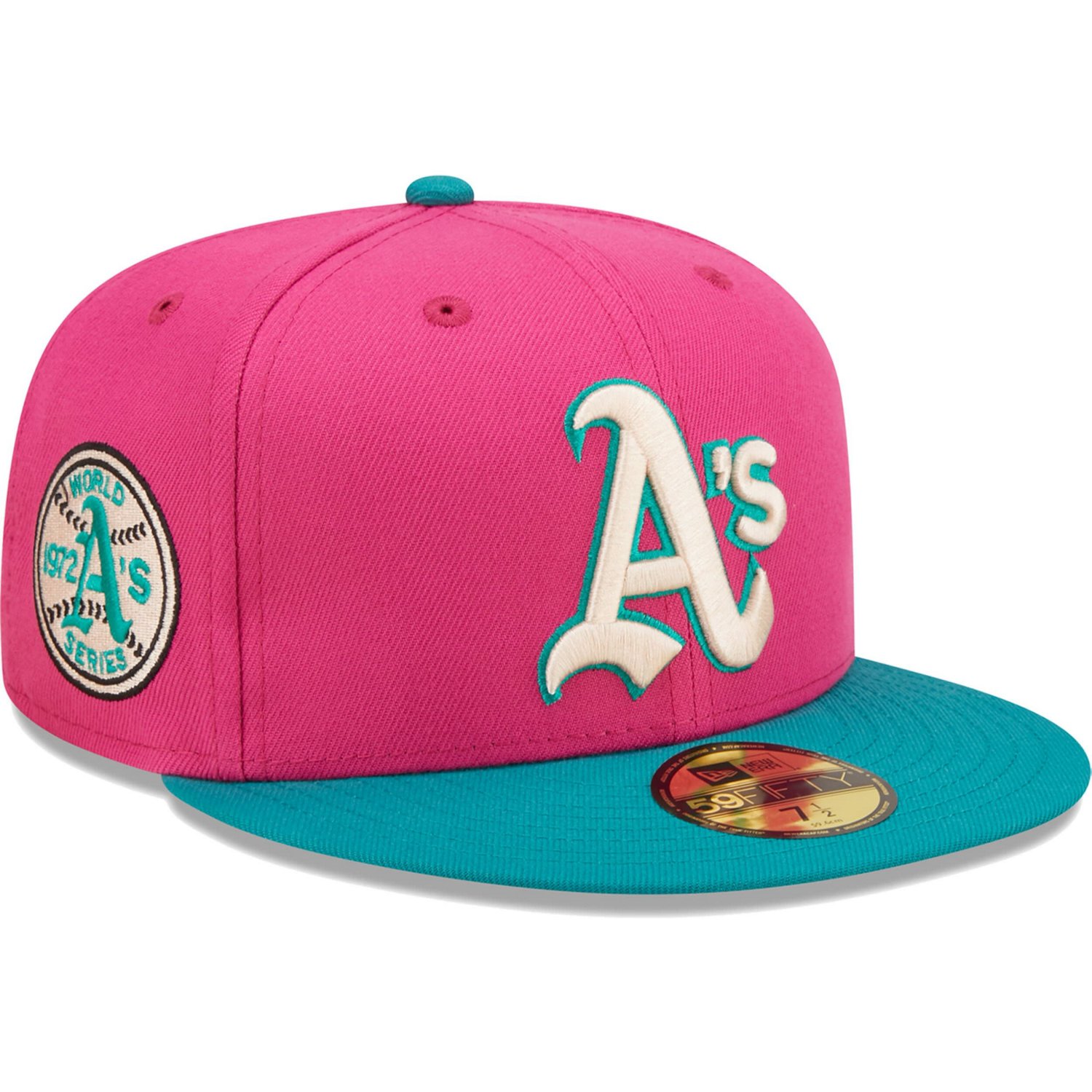 New Era Green Oakland Athletics Cooperstown Collection 1972 World Series Passion Forest 59fifty 3195