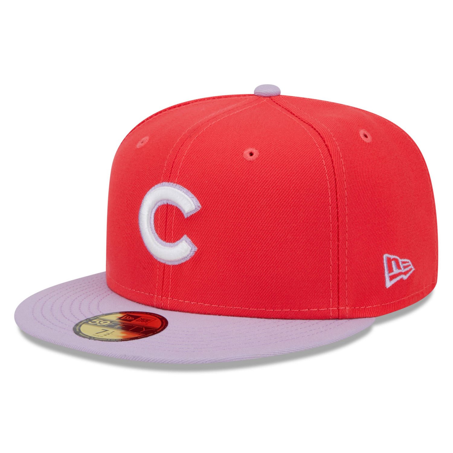 New Era /Lavender Chicago Cubs Spring Color Two-Tone 59FIFTY Fitted Hat ...