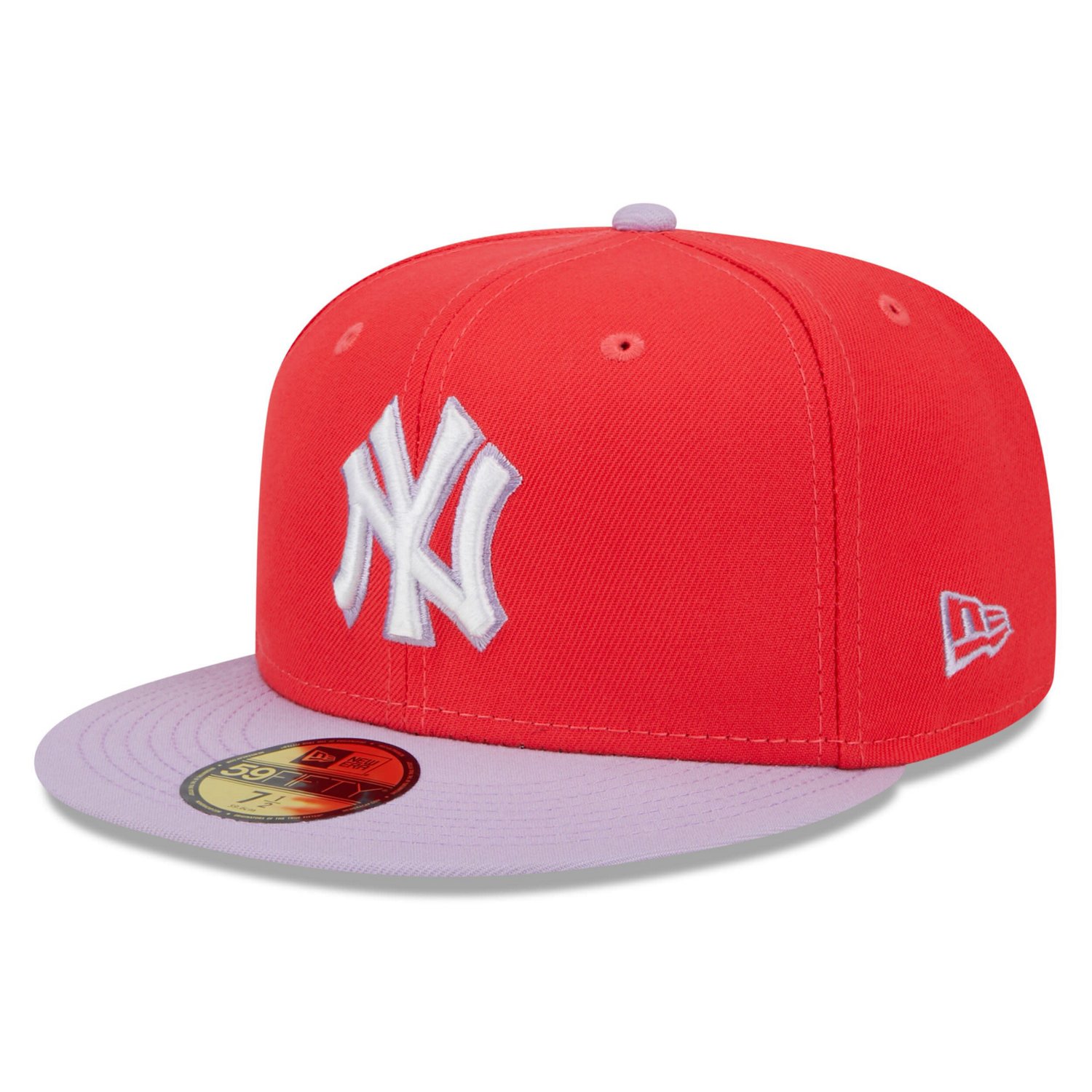 New Era /Lavender New York Yankees Spring Color Two-Tone 59FIFTY Fitted ...