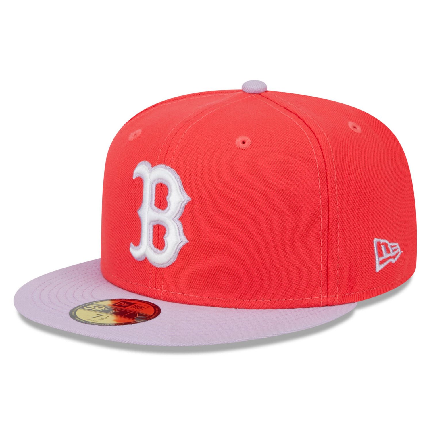 New Era /Light Blue Boston Red Sox Spring Color TwoTone 59FIFTY Fitted Hat Academy