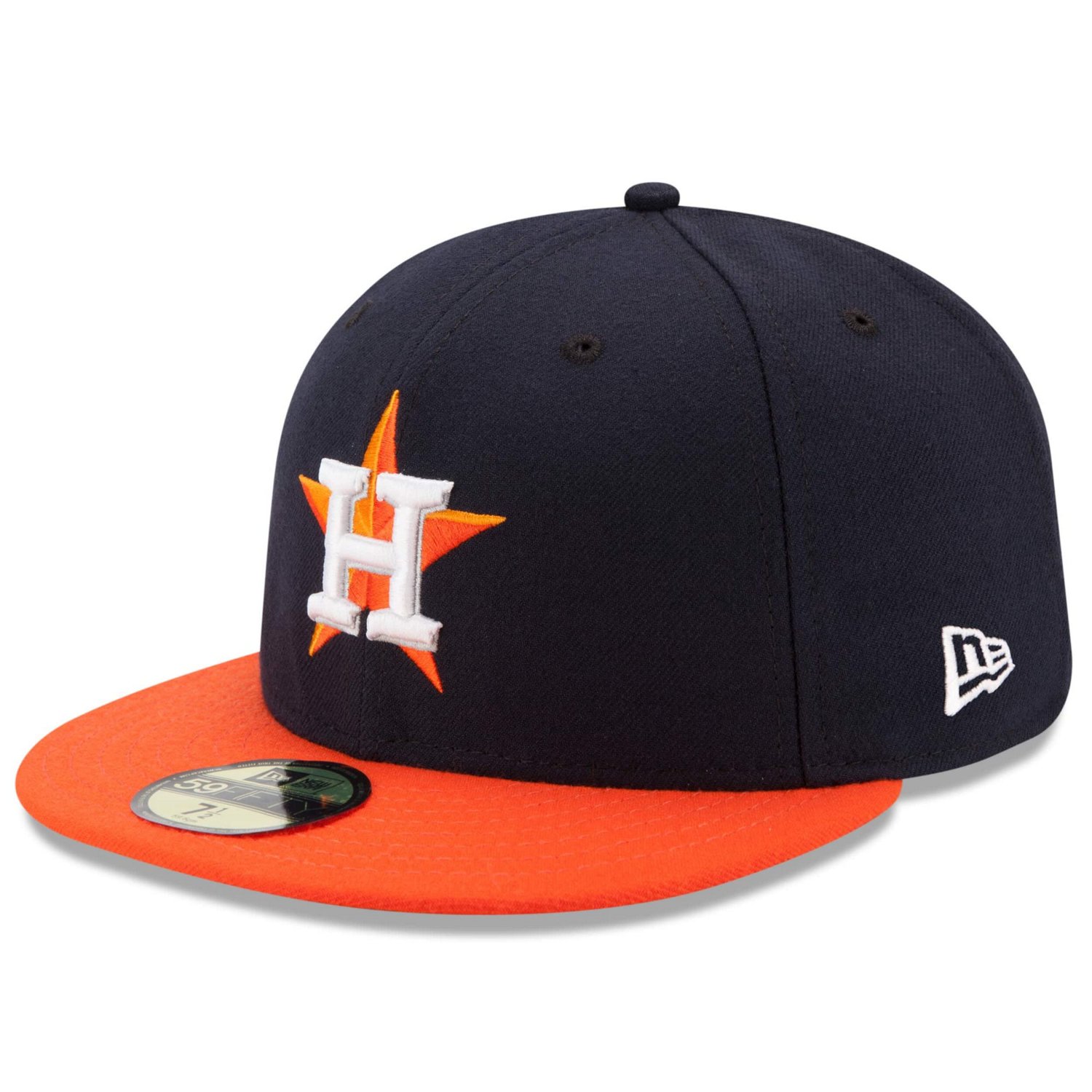 New Era /Orange Houston Astros Road Authentic Collection On Field ...