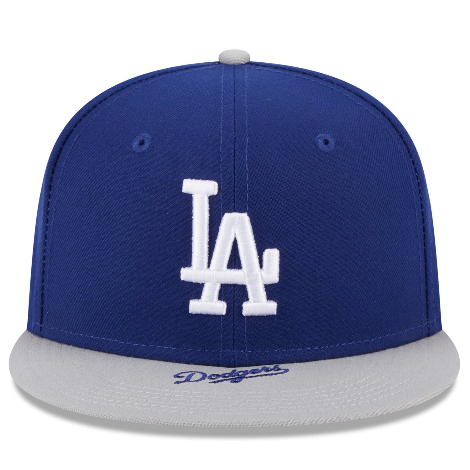 New Era /White Los Angeles Dodgers On Deck 59FIFTY Fitted Hat | Academy