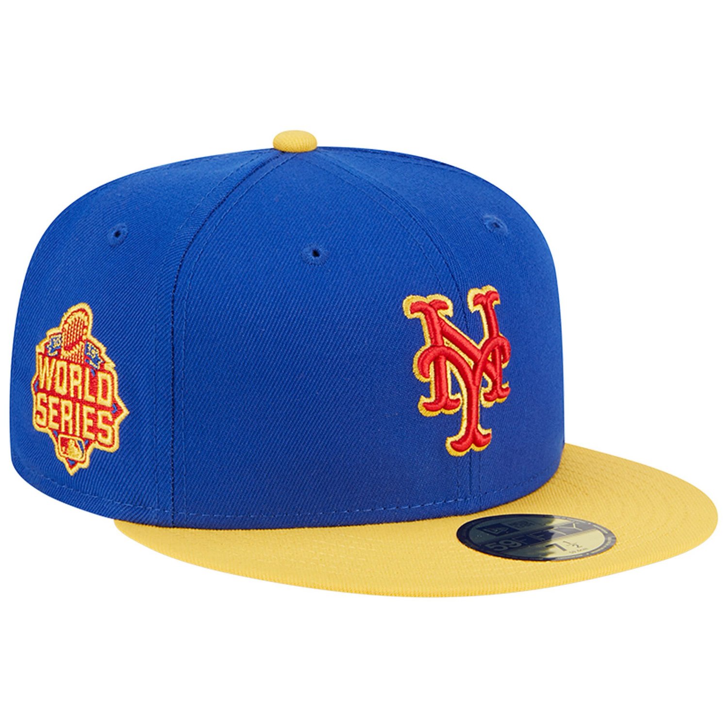 New Era /Yellow New York Mets Empire 59FIFTY Fitted Hat | Academy