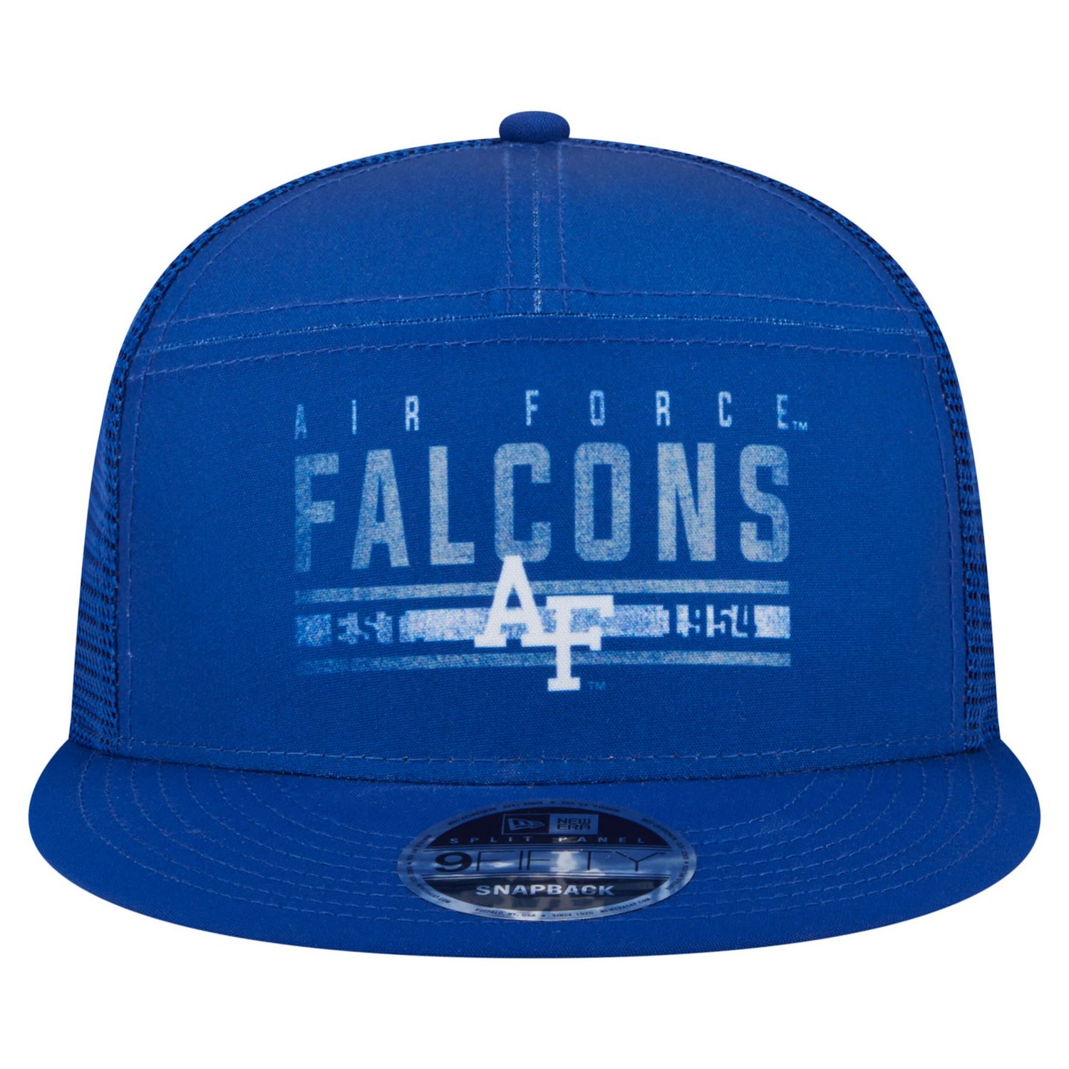 New Era Air Force Falcons Split Panel 9FIFTY Snapback Trucker Hat | Academy