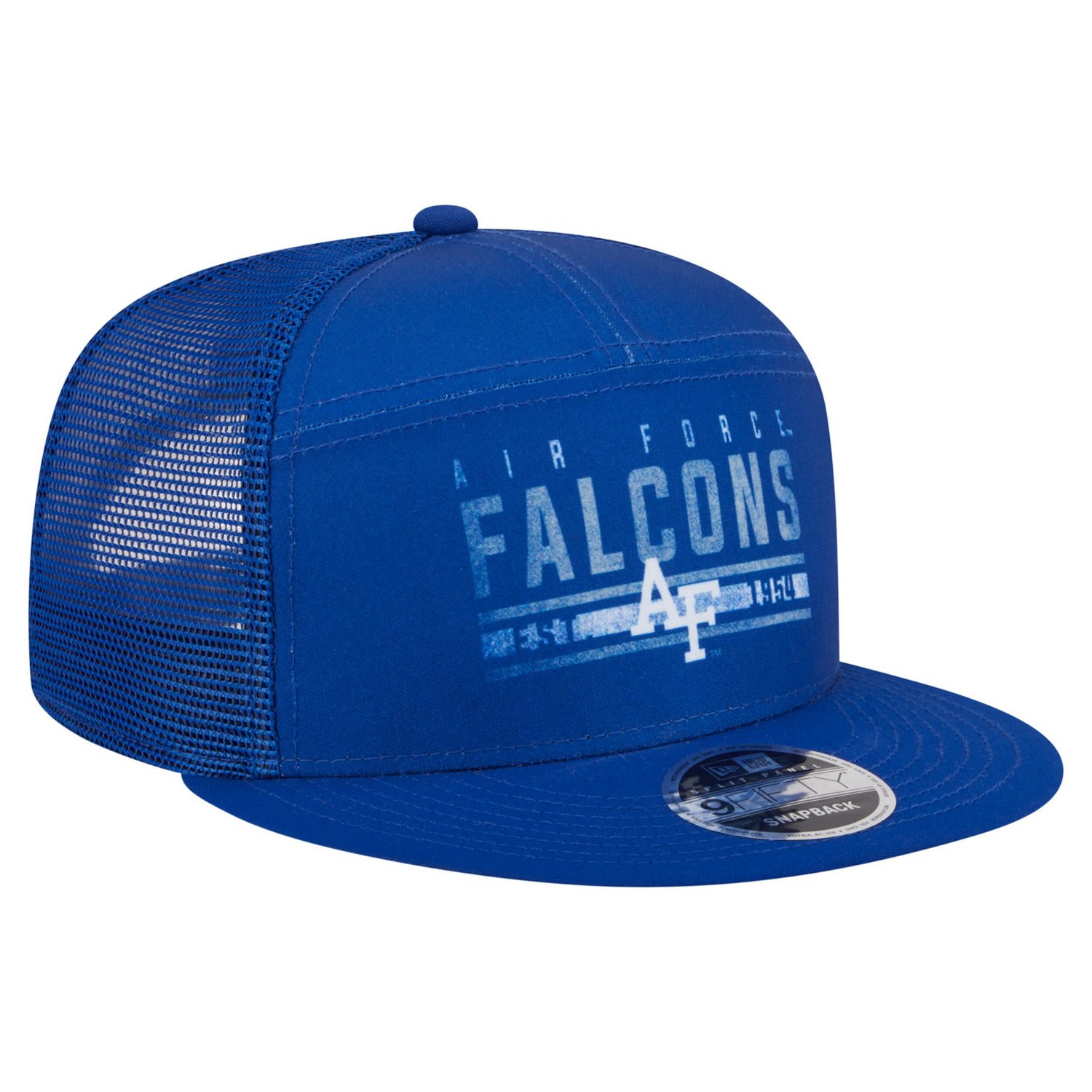 New Era Air Force Falcons Split Panel 9FIFTY Snapback Trucker Hat | Academy