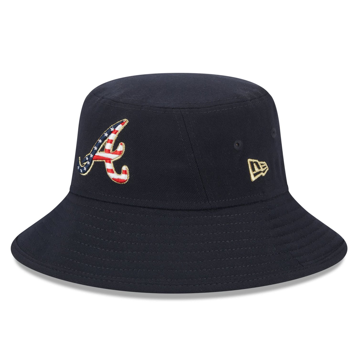 New Era Atlanta Braves 2023 Fourth of July Bucket Hat Academy