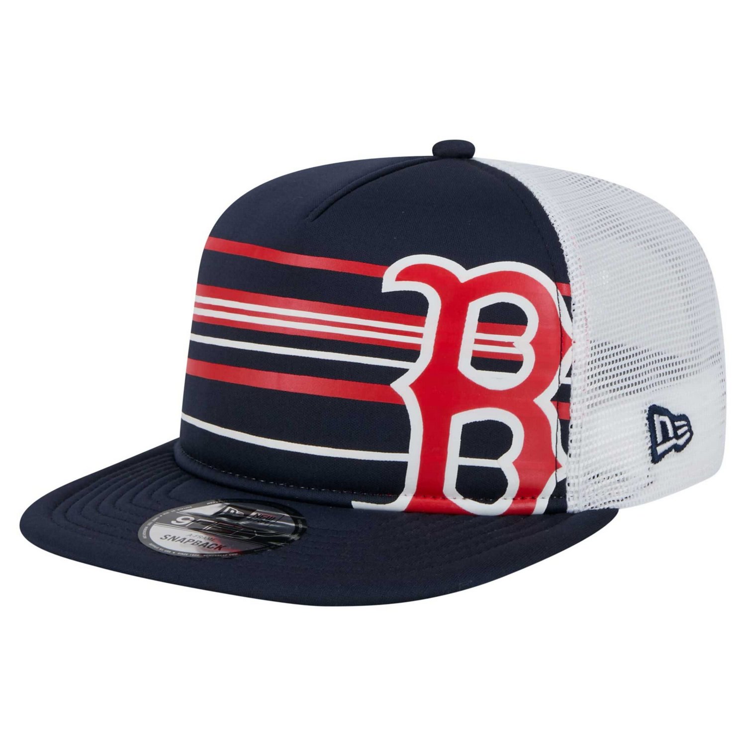 New Era Boston Red Sox 9FIFTY A-Frame Trucker Snapback Hat | Academy