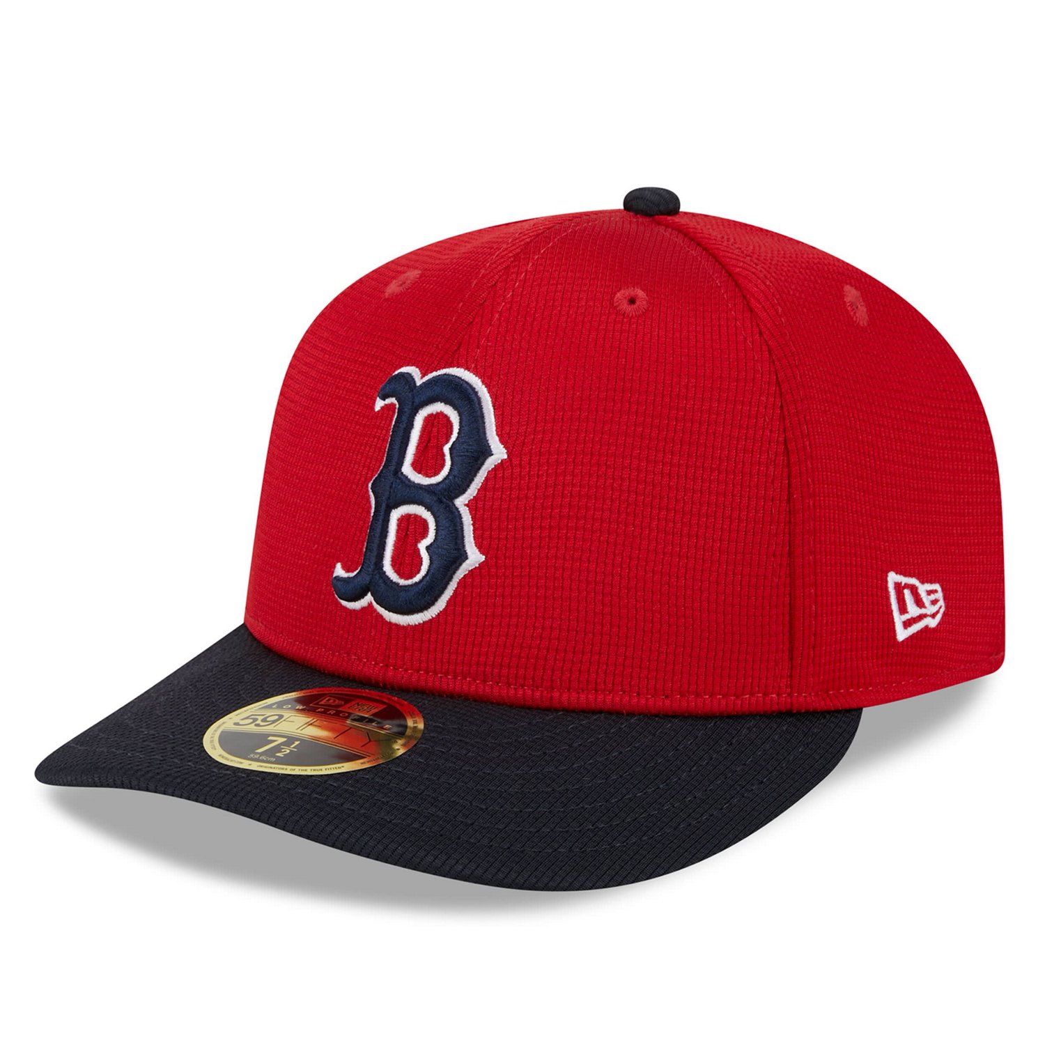 New Era Boston Sox 2024 Batting Practice Low Profile 59FIFTY Fitted Hat ...