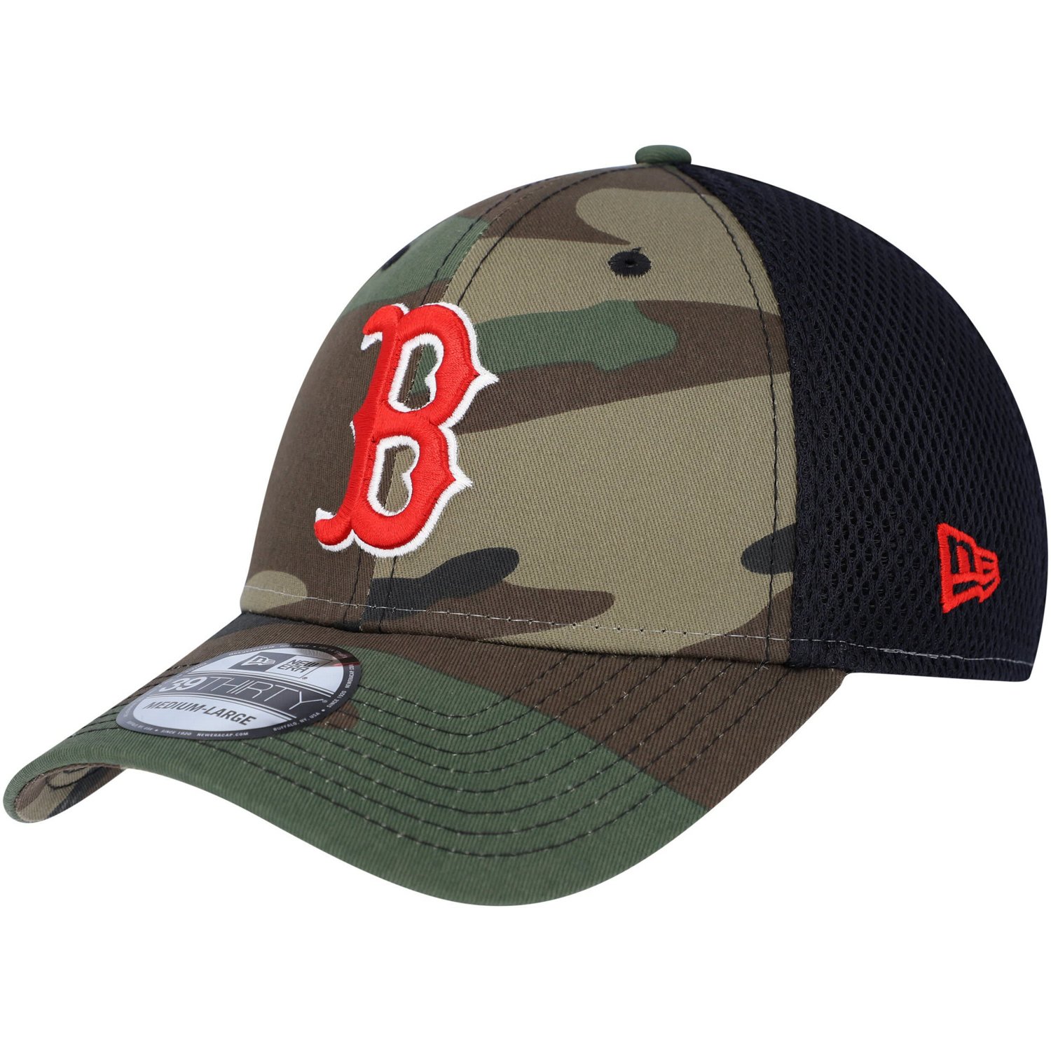 New Era Boston Sox Team Neo 39THIRTY Flex Hat | Academy