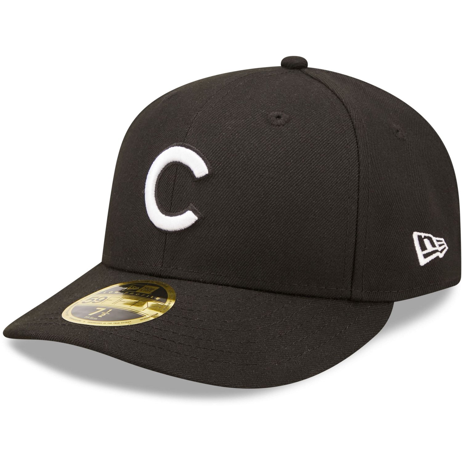 New Era Chicago Cubs White Low Profile 59FIFTY Fitted Hat | Academy