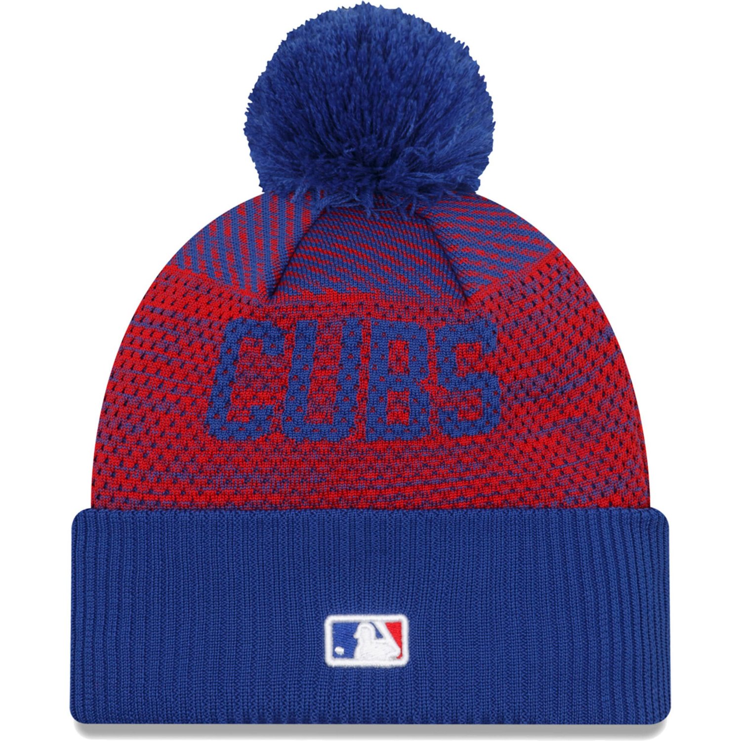 New Era Chicago Cubs Authentic Collection Sport Cuffed Knit Hat with