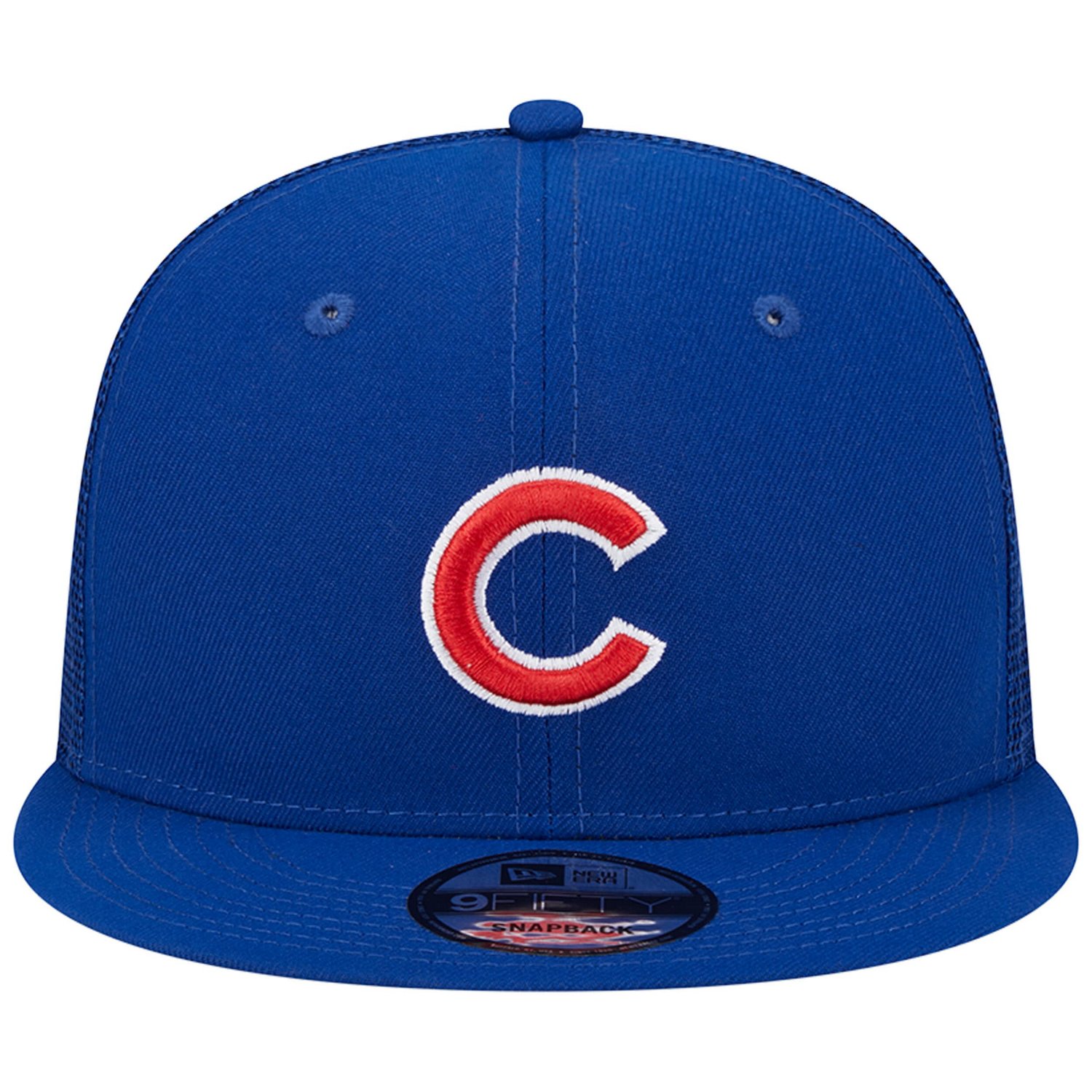 New Era Chicago Cubs Team Color Trucker 9FIFTY Snapback Hat | Academy