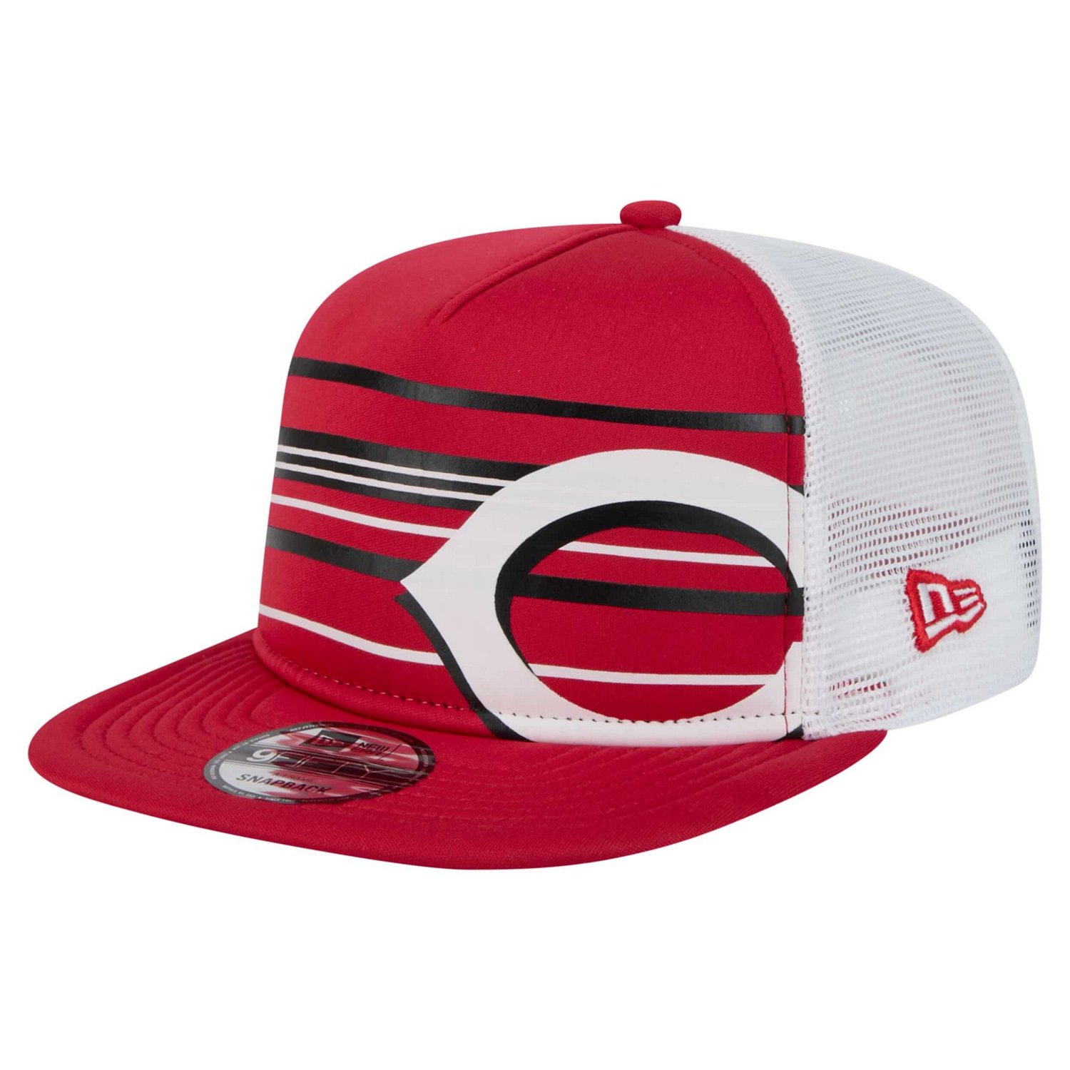 New Era Cincinnati s 9FIFTY A-Frame Trucker Snapback Hat | Academy