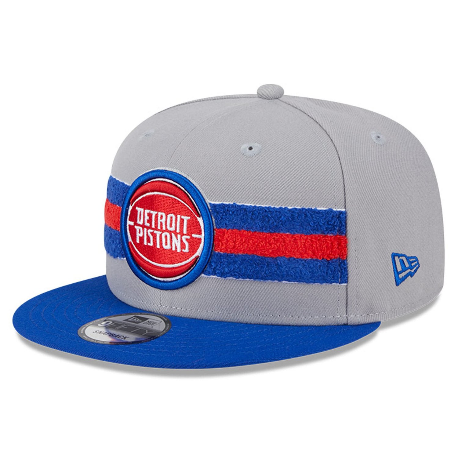 New Era Detroit Pistons Chenille Band 9FIFTY Snapback Hat Academy
